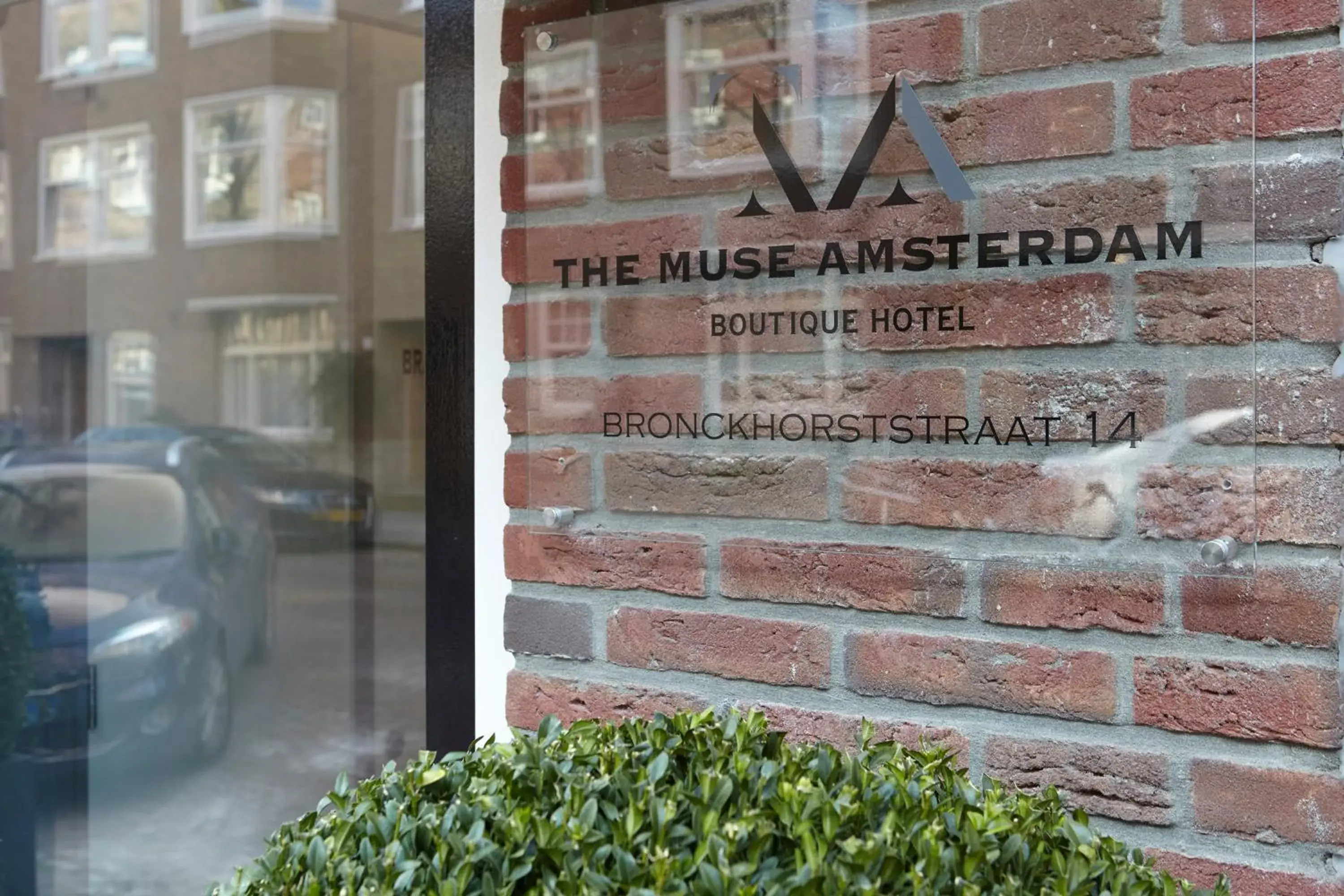Facade/entrance in The Muse Amsterdam - Boutique Hotel Facade/entrance in The Muse Amsterdam - Boutique Hotel