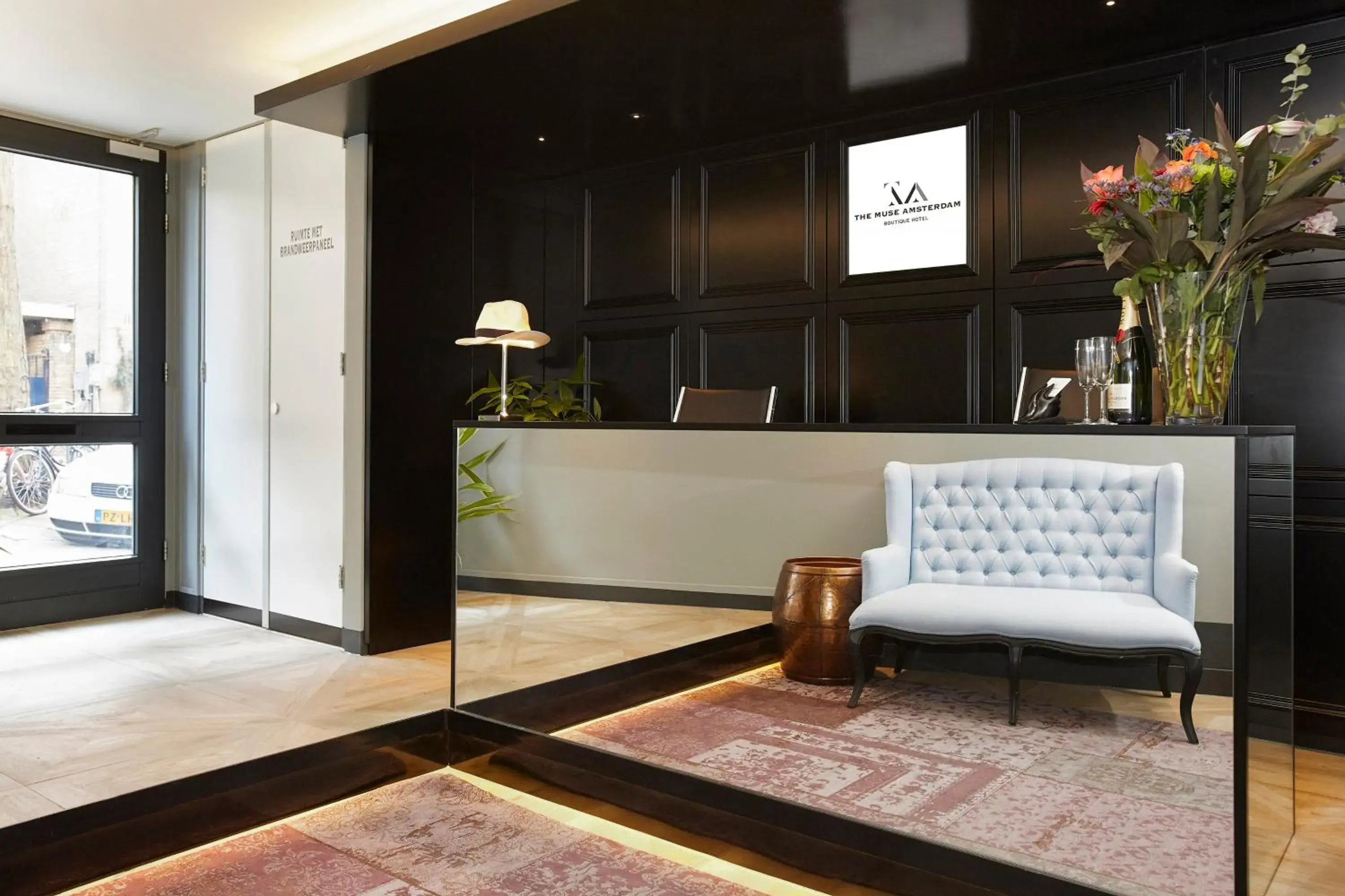 Lobby or reception in The Muse Amsterdam - Boutique Hotel Lobby or reception in The Muse Amsterdam - Boutique Hotel