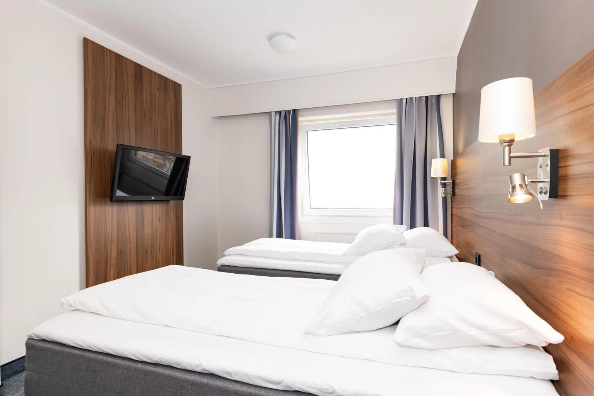 Bed in Thon Partner Hotel Backlund