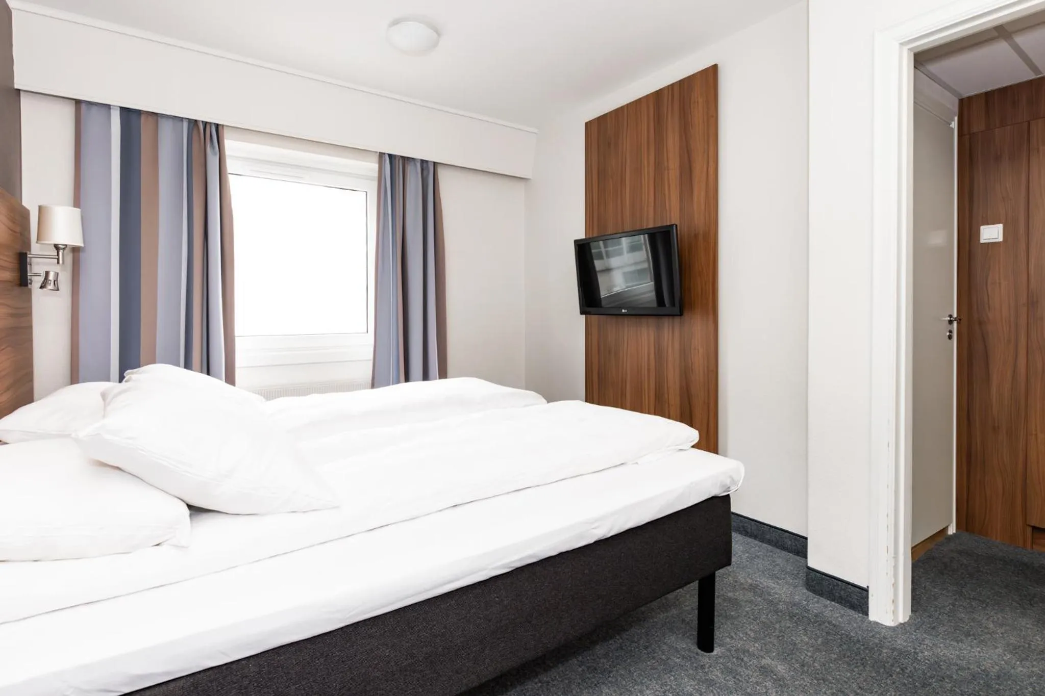 Bed in Thon Partner Hotel Backlund