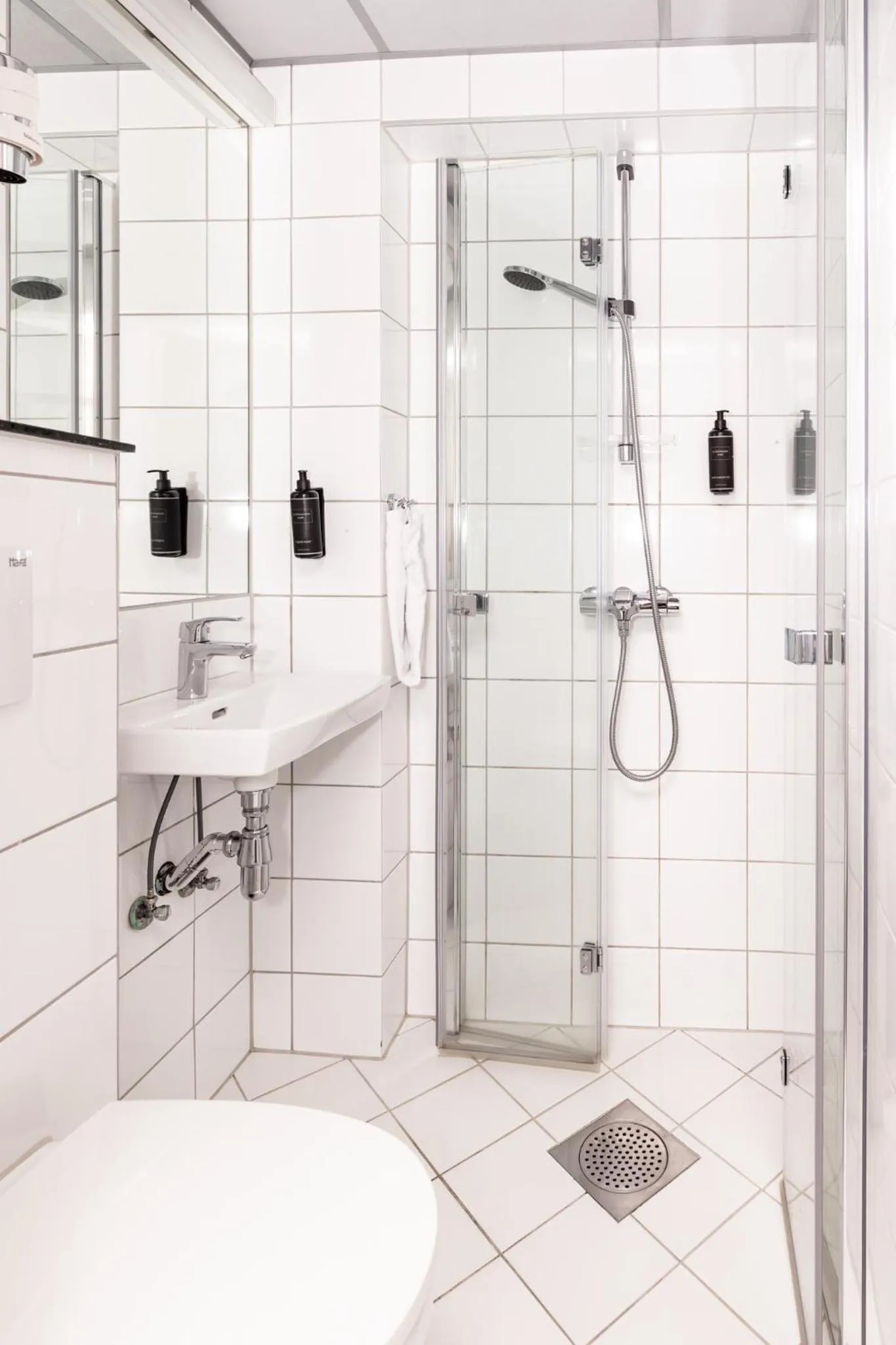 Shower in Thon Partner Hotel Backlund