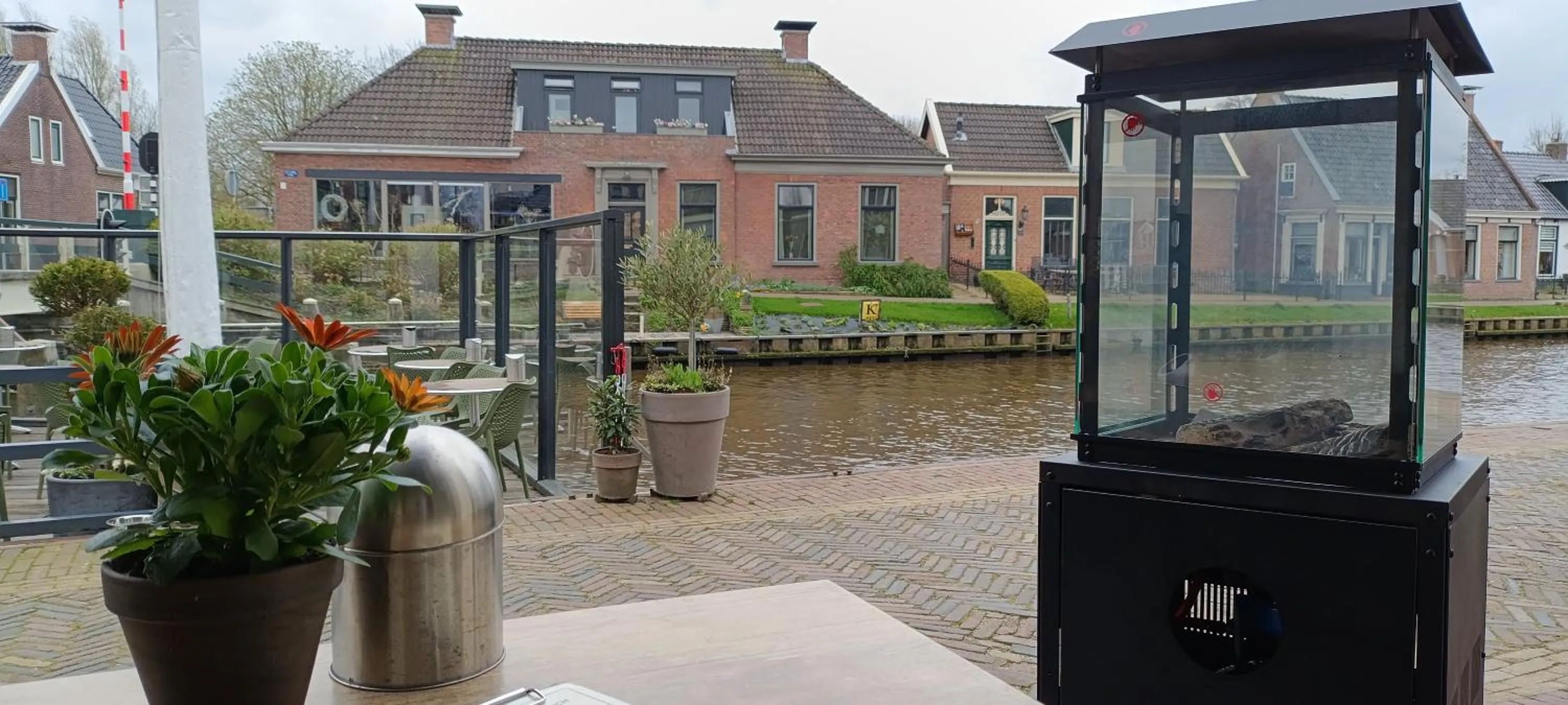 Balcony/Terrace in Hotel Restaurant It posthus