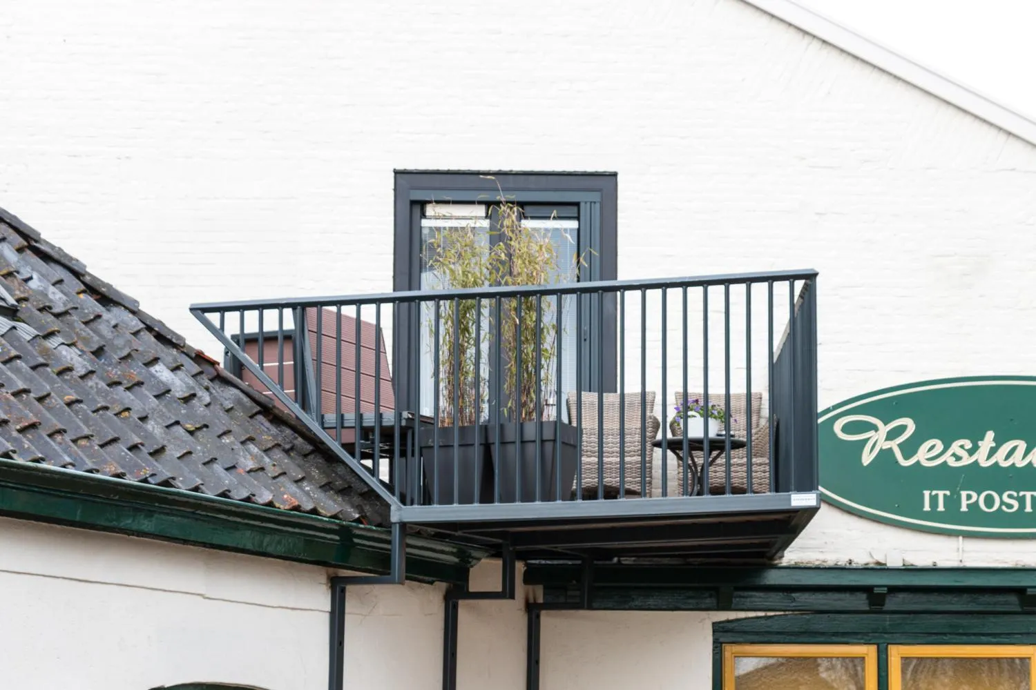 Decorative detail in Hotel Restaurant It posthus