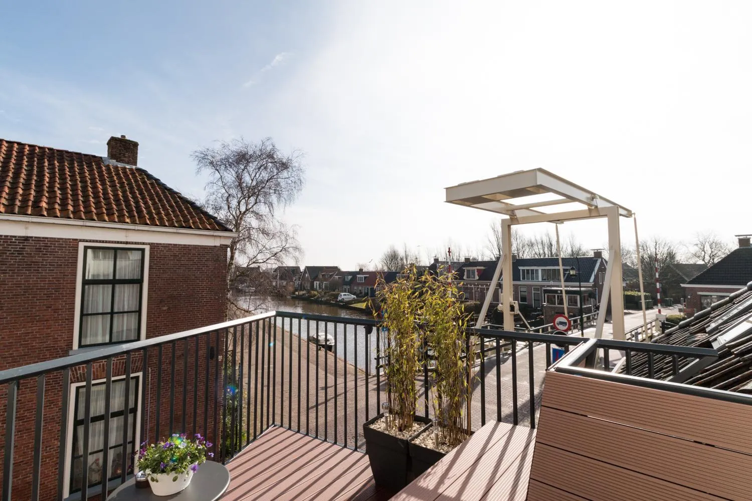 River view in Hotel Restaurant It posthus