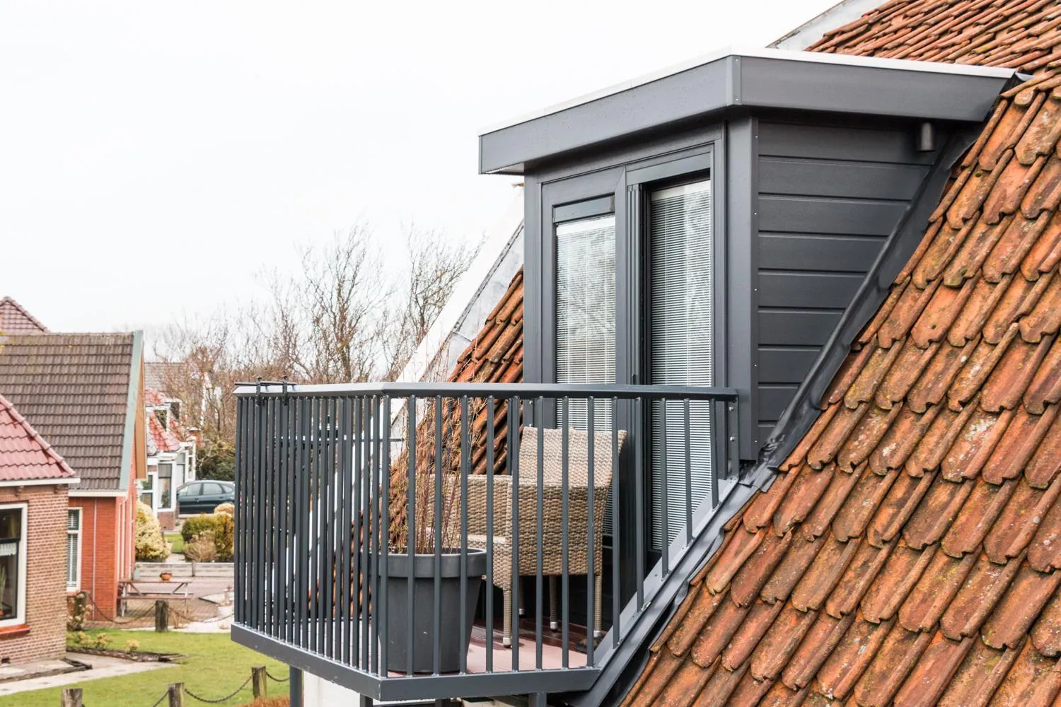 Balcony/Terrace in Hotel Restaurant It posthus