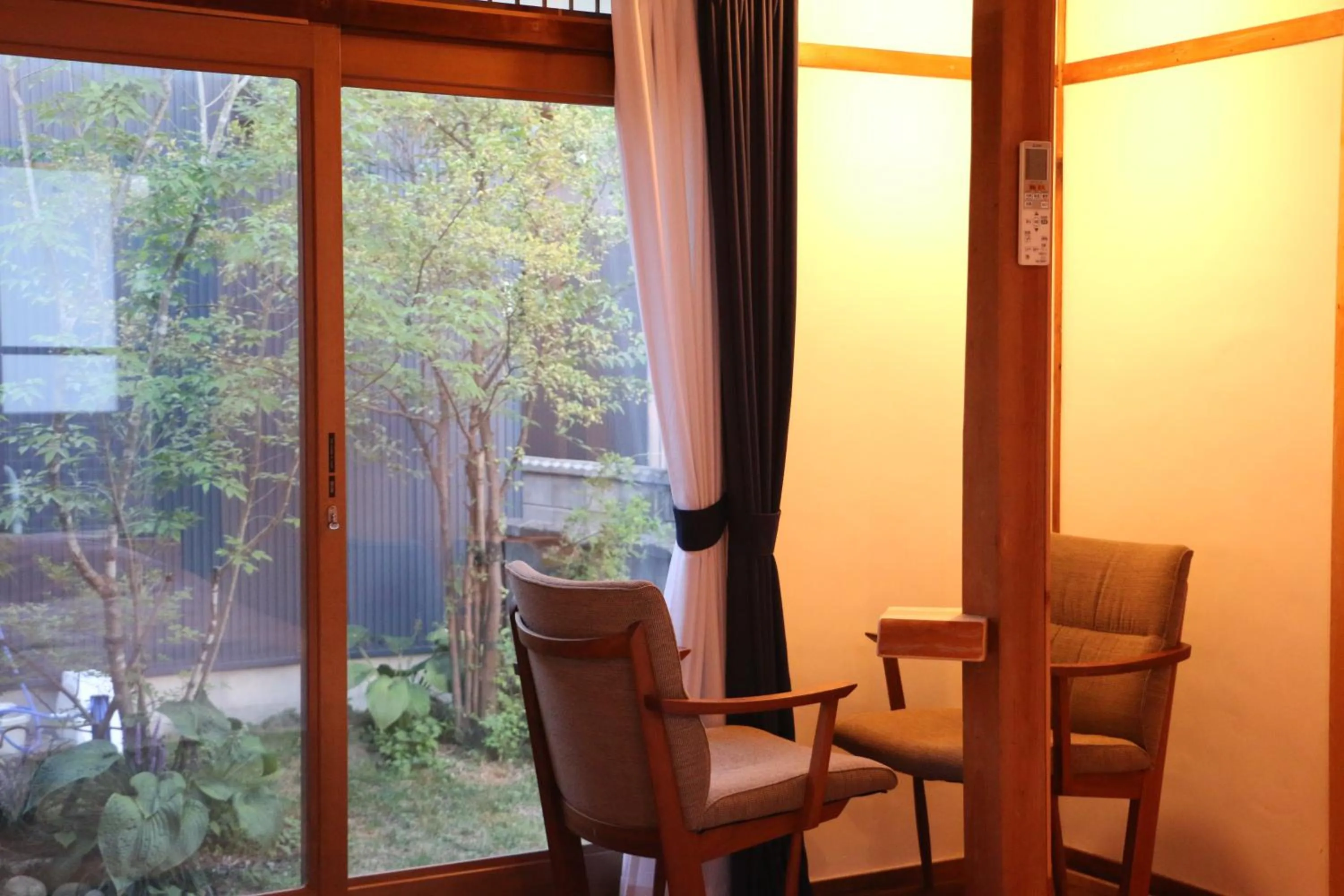 Garden view in Hostel Fish in a River