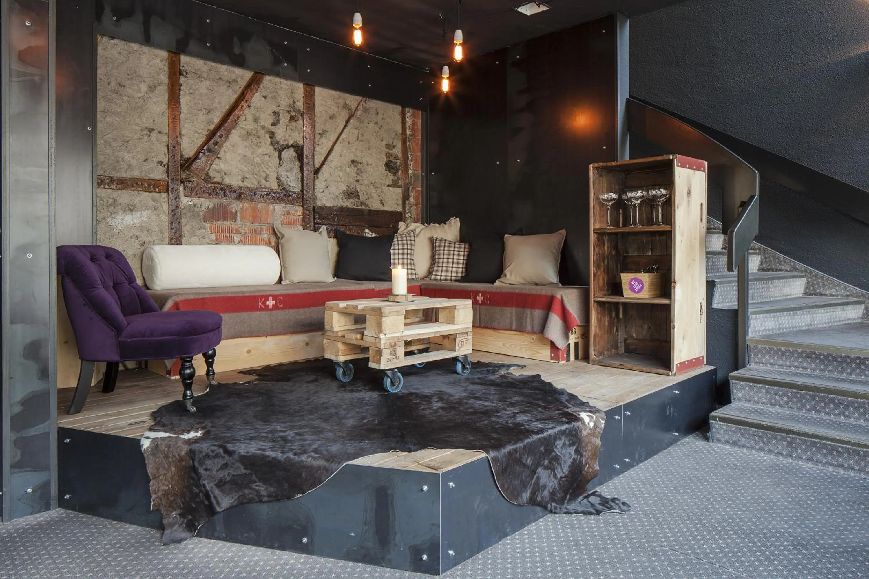 Lobby or reception in Hotel Provisorium13