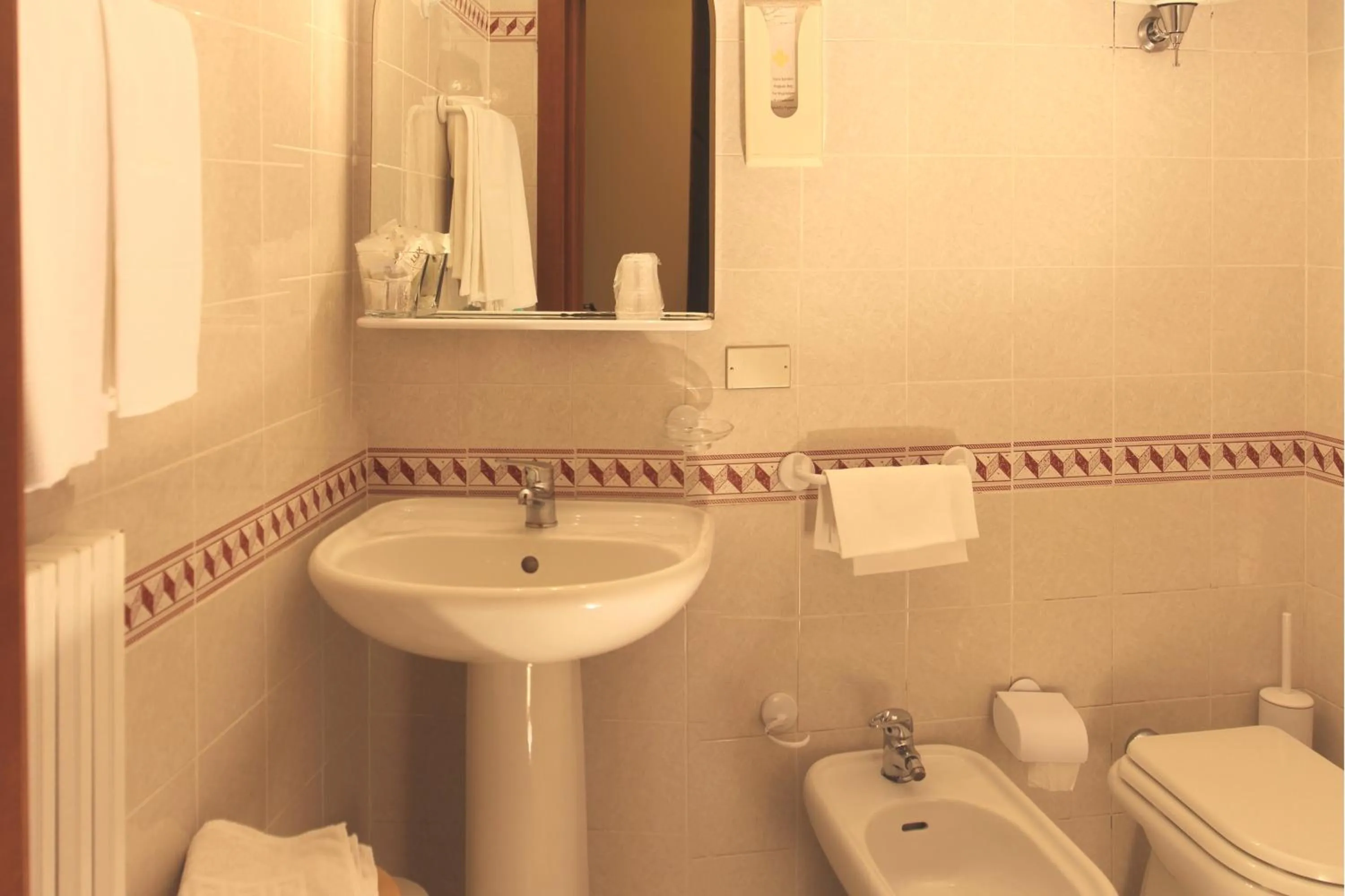 Bathroom in Hotel Pallotta