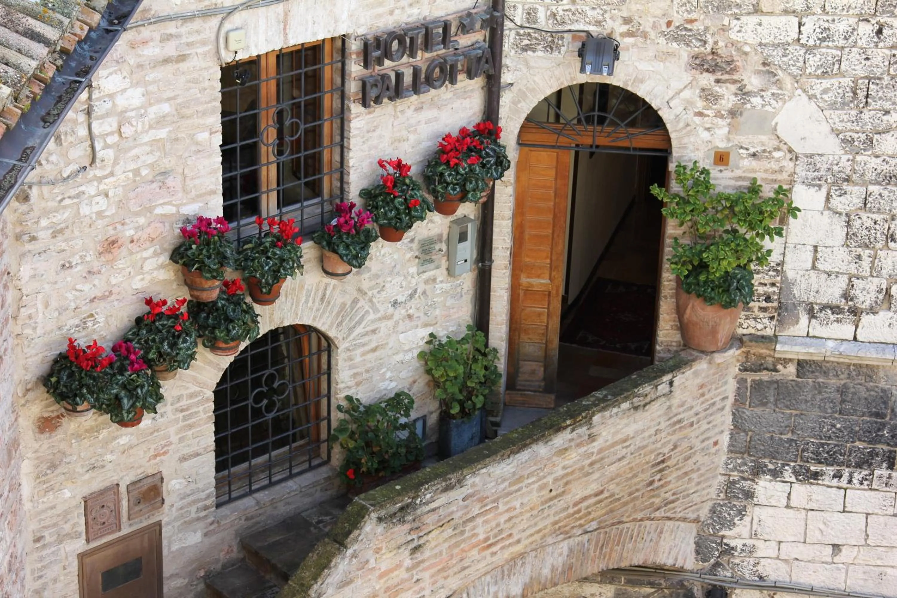 Facade/entrance in Hotel Pallotta