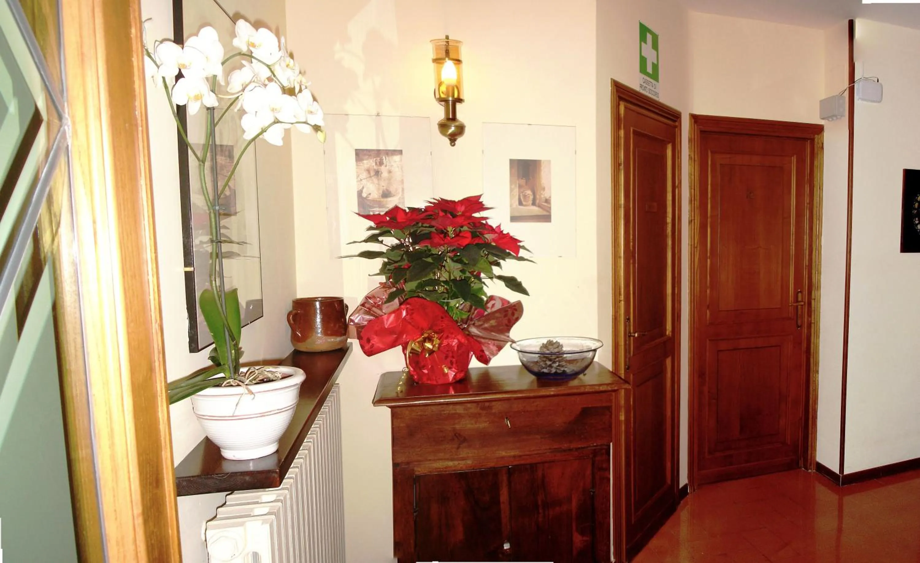 Decorative detail in Hotel Pallotta