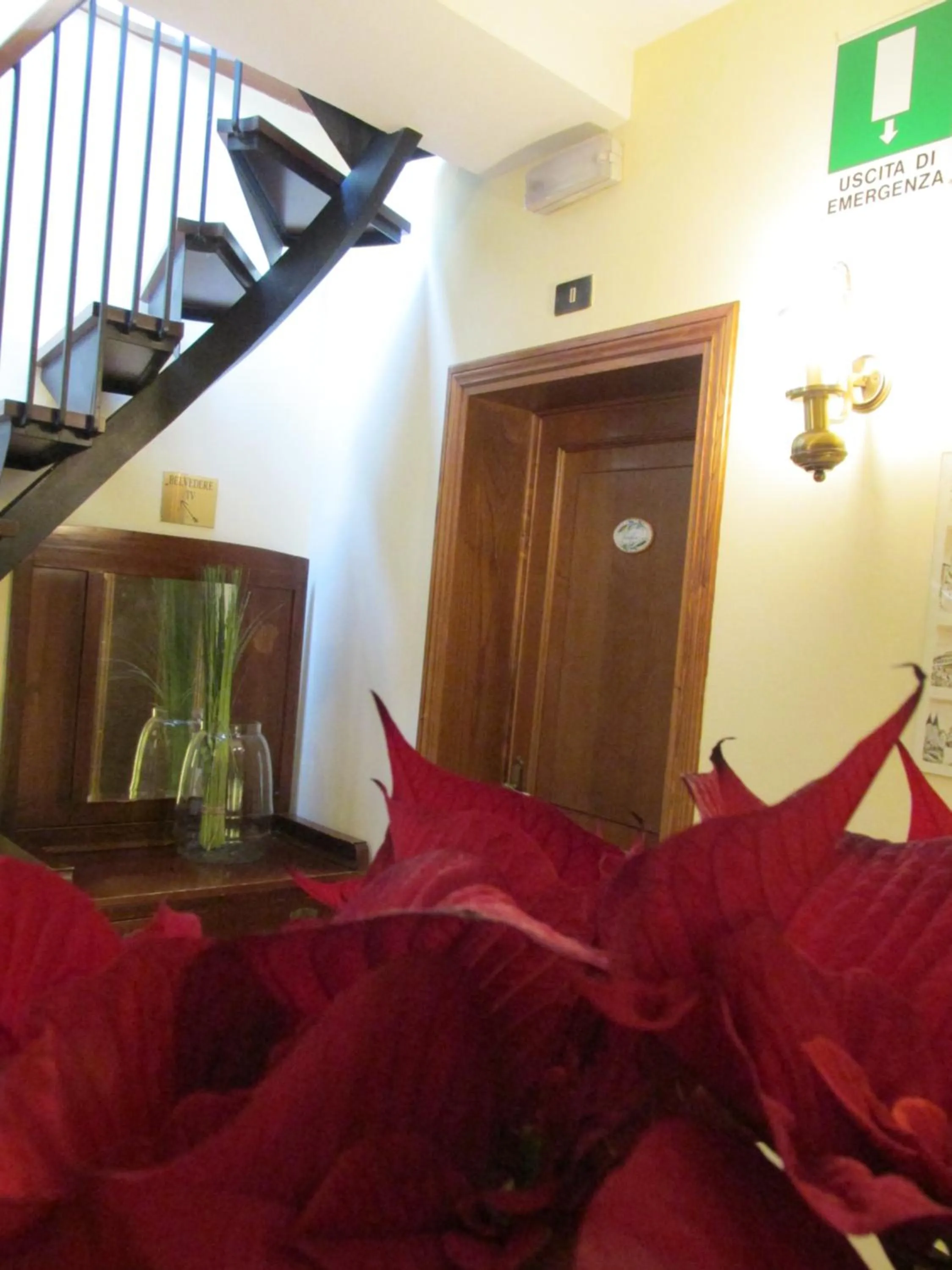 Decorative detail in Hotel Pallotta