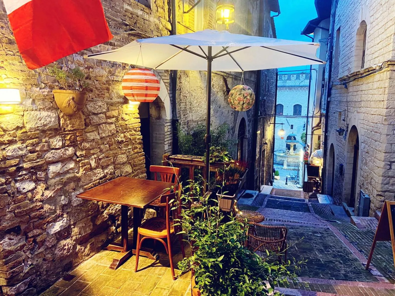 Restaurant/places to eat in Hotel La Fortezza