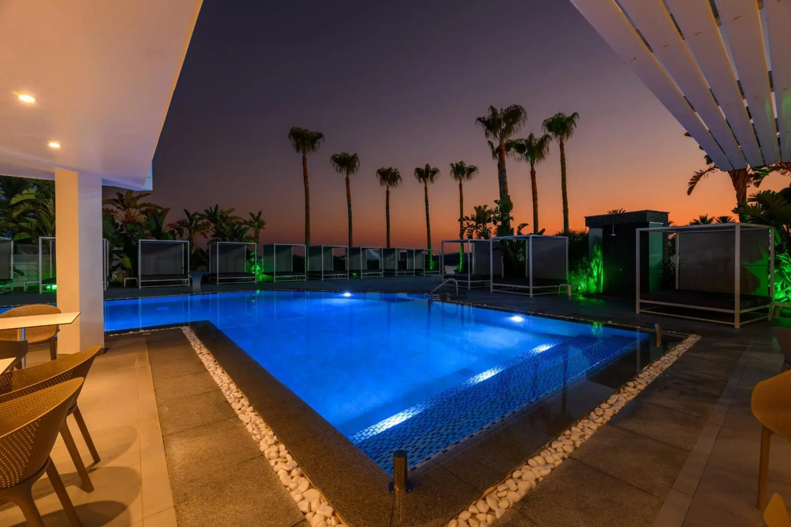 Night, Swimming Pool in Tasia Maris Sands (Adults Only)