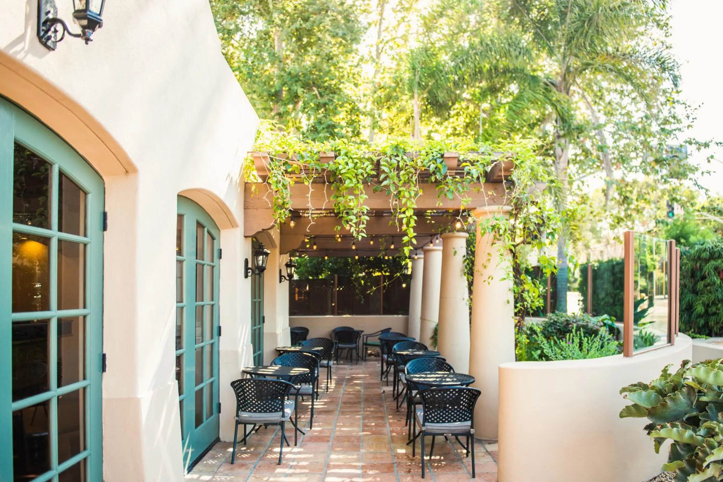 Patio in Inn by the Harbor