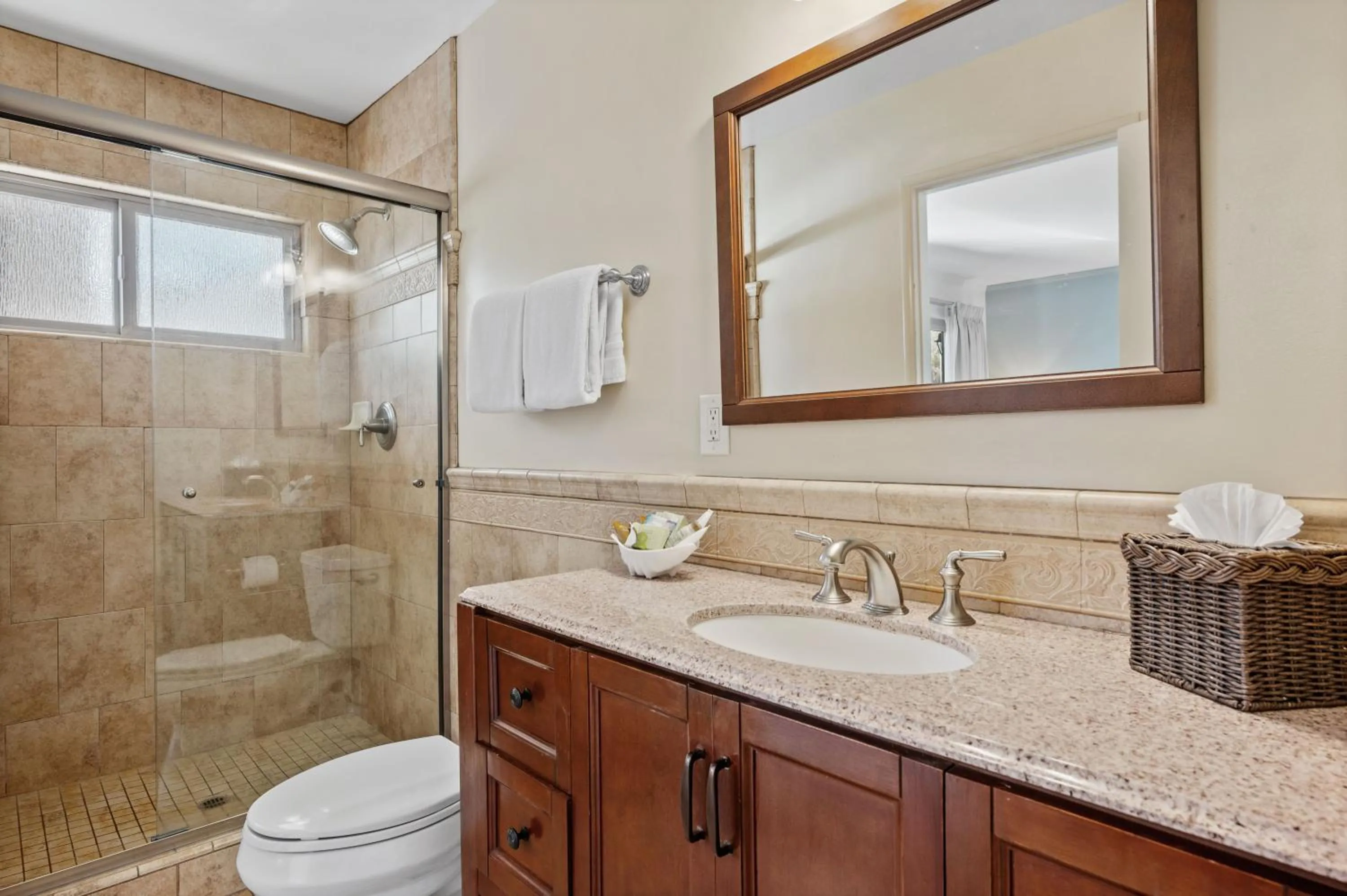 Bathroom in Inn by the Harbor