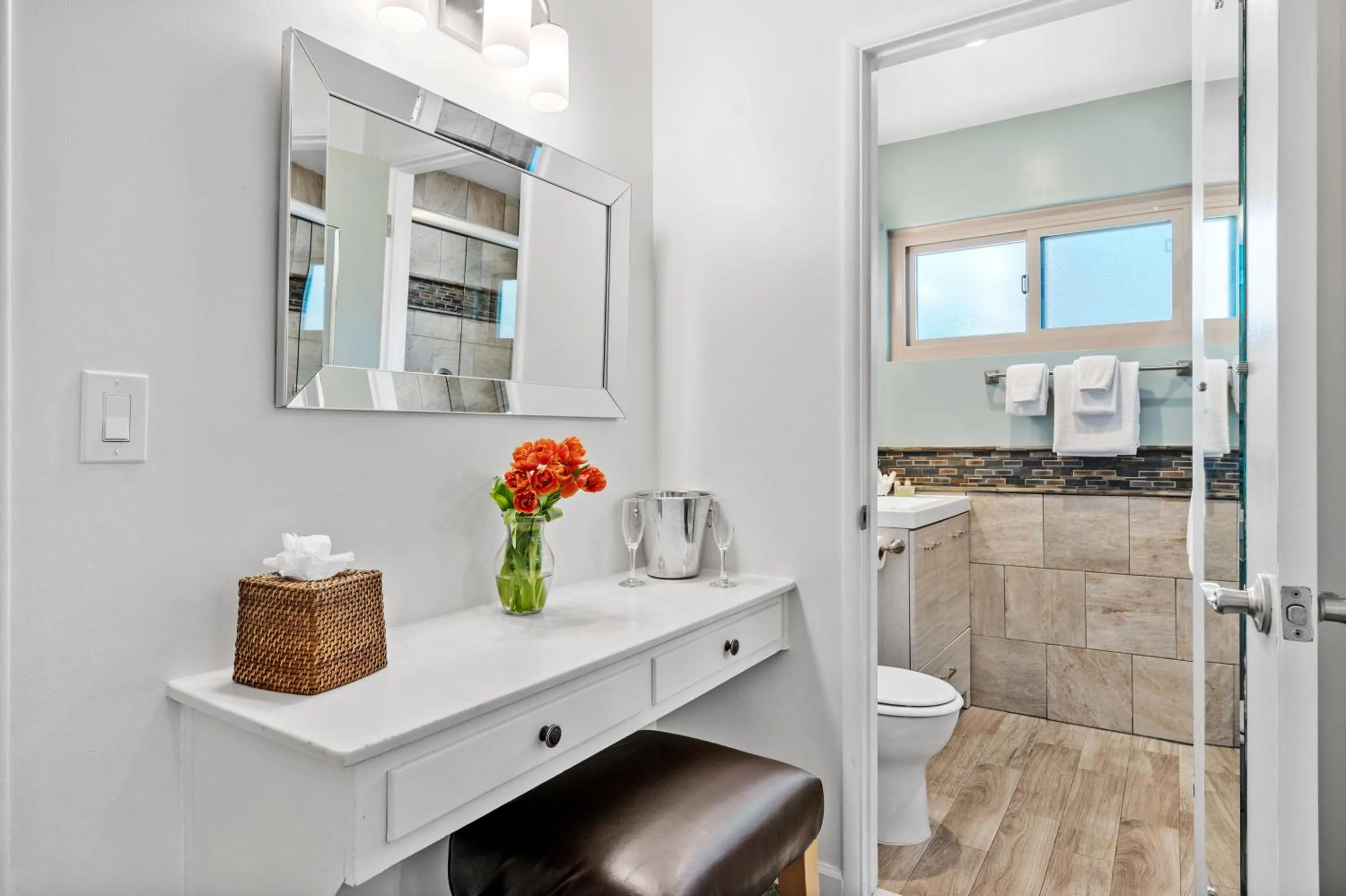 Bathroom in Inn by the Harbor