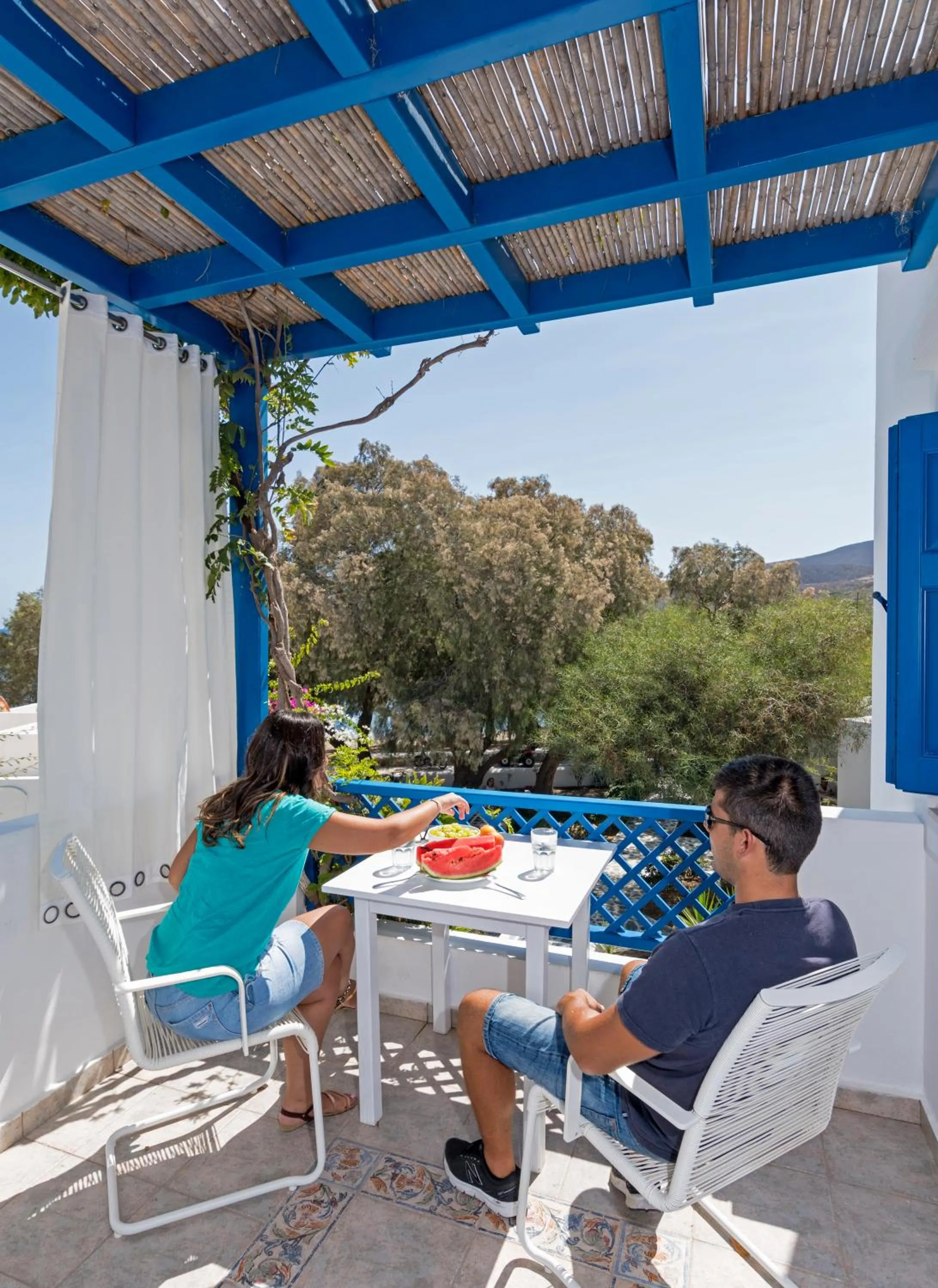 Balcony/Terrace in Mouras studios
