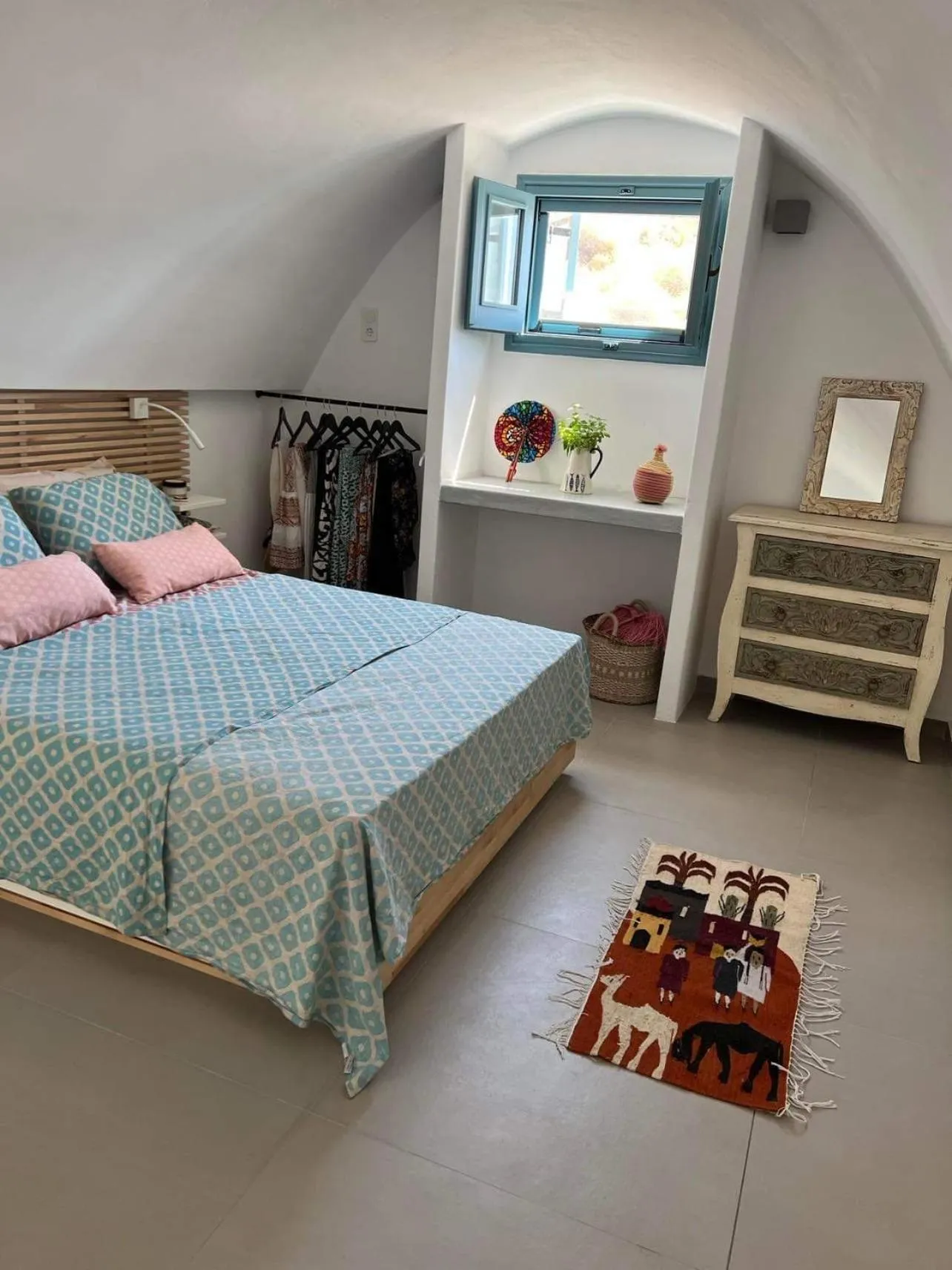 Bed in Mouras studios