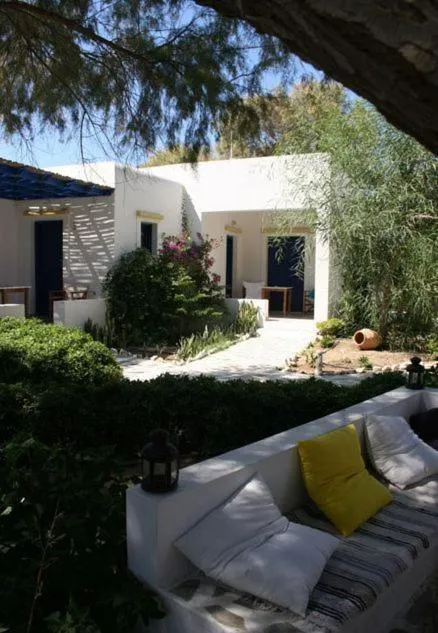 Patio in Mouras studios