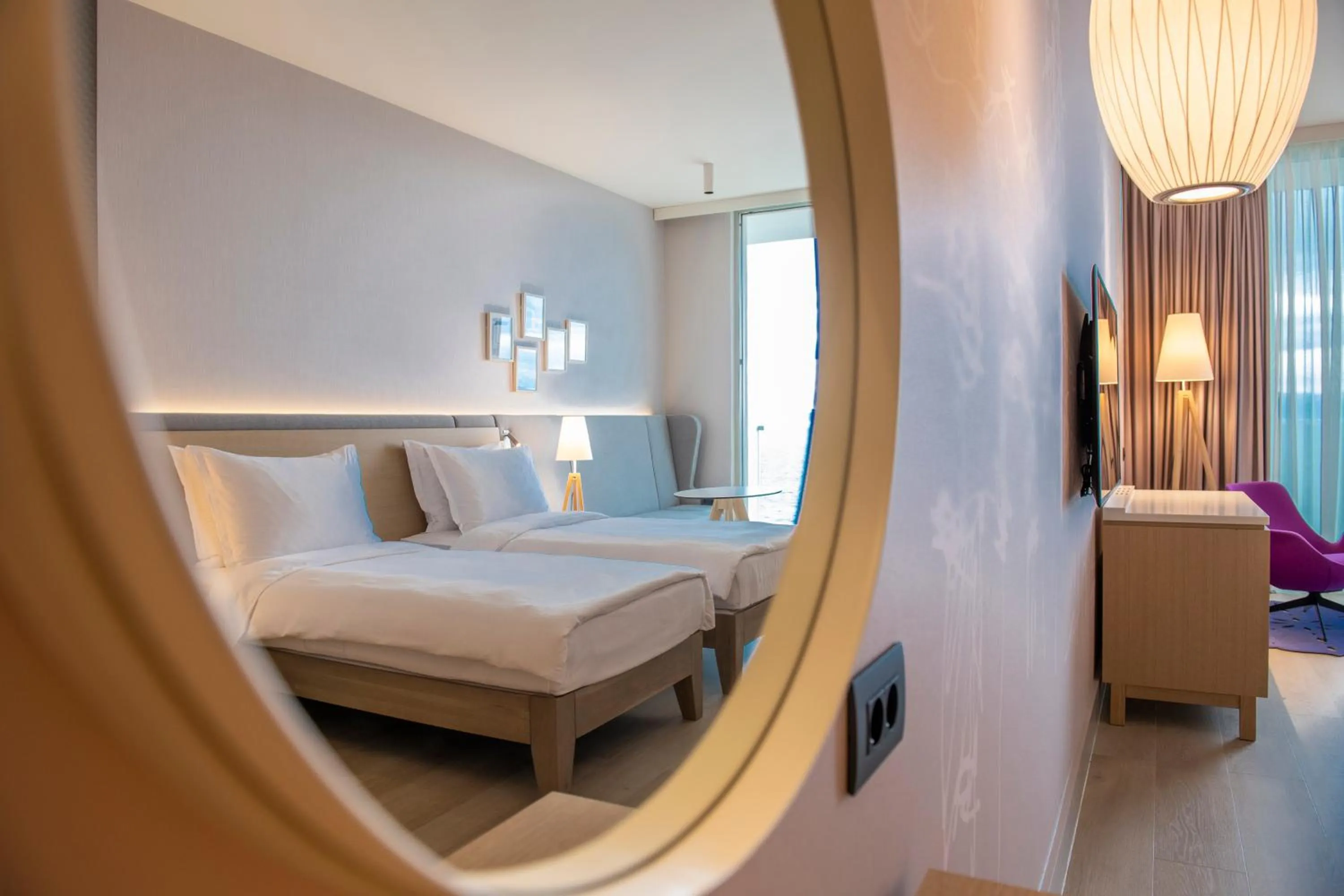 Bed in Radisson Blu Resort & Spa