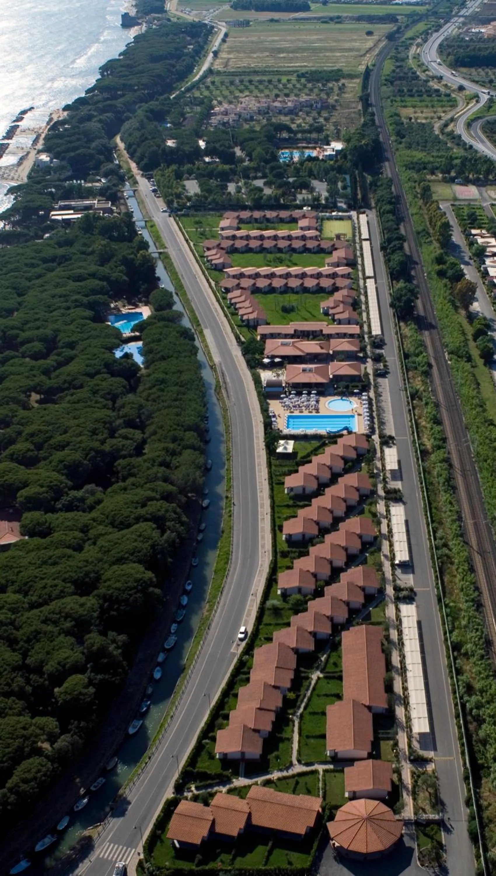 Bird's eye view in Villaggio Il Girasole