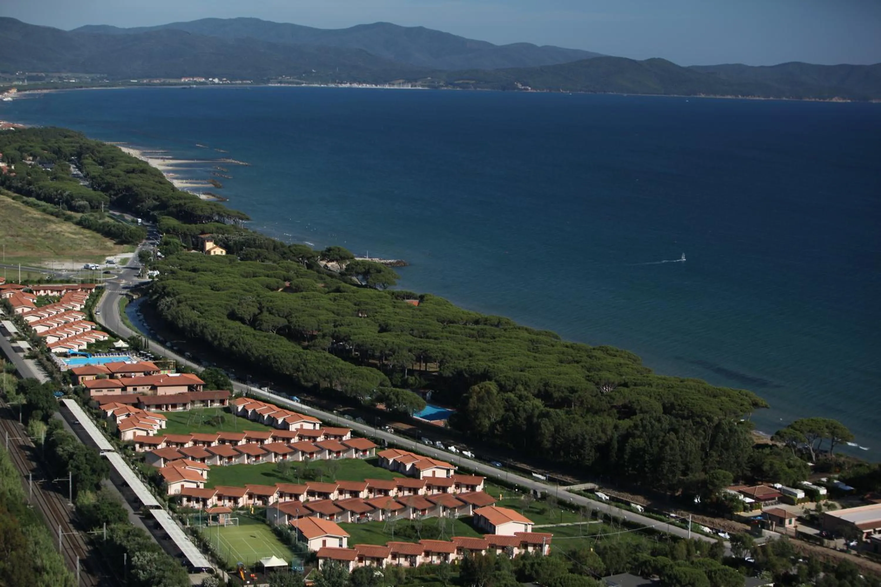 Bird's eye view in Villaggio Il Girasole