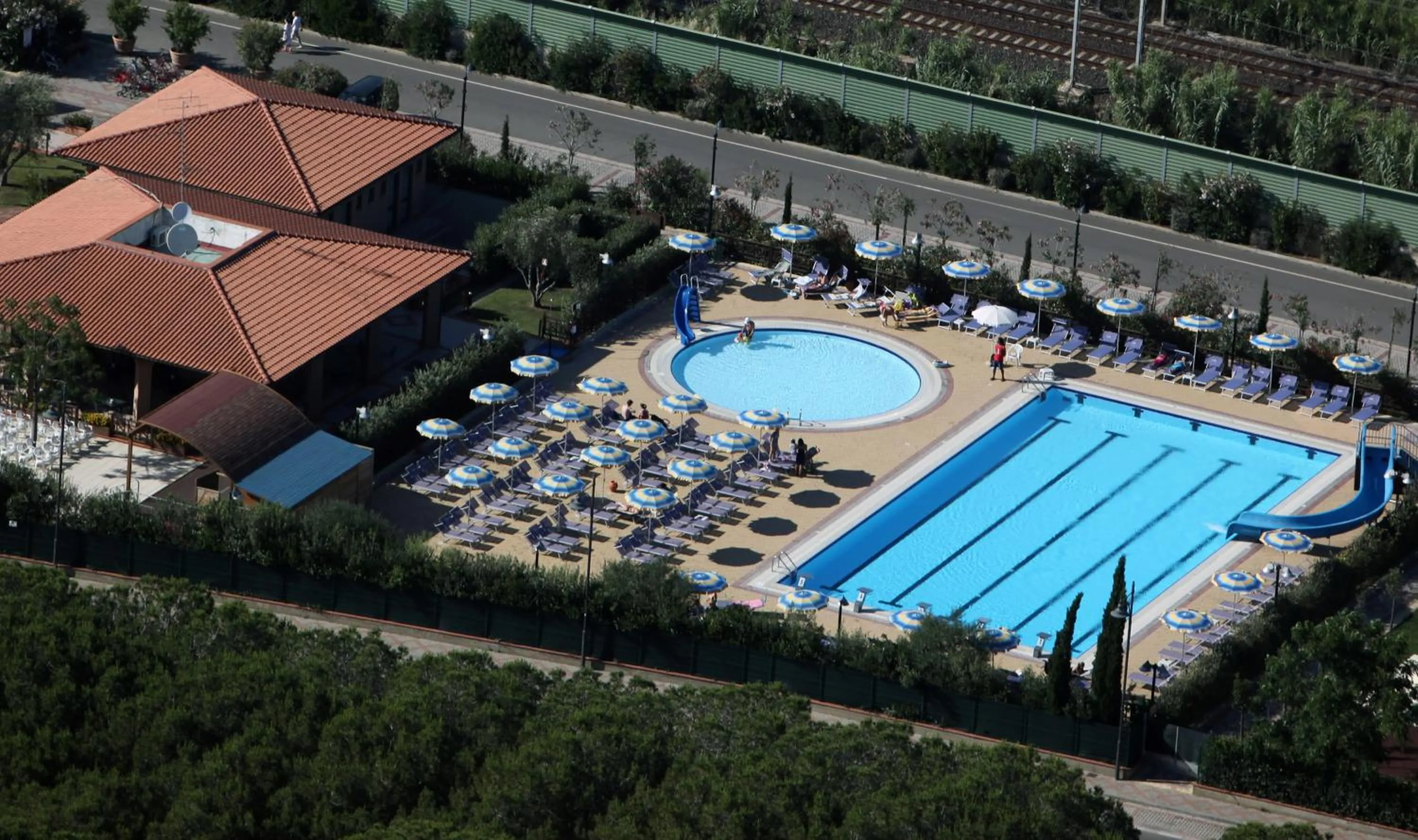 Bird's eye view in Villaggio Il Girasole