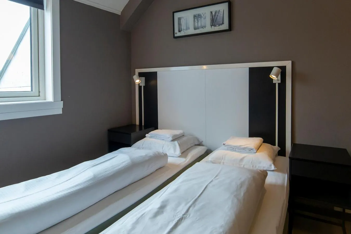 Bed in Pensjonat Jarlen