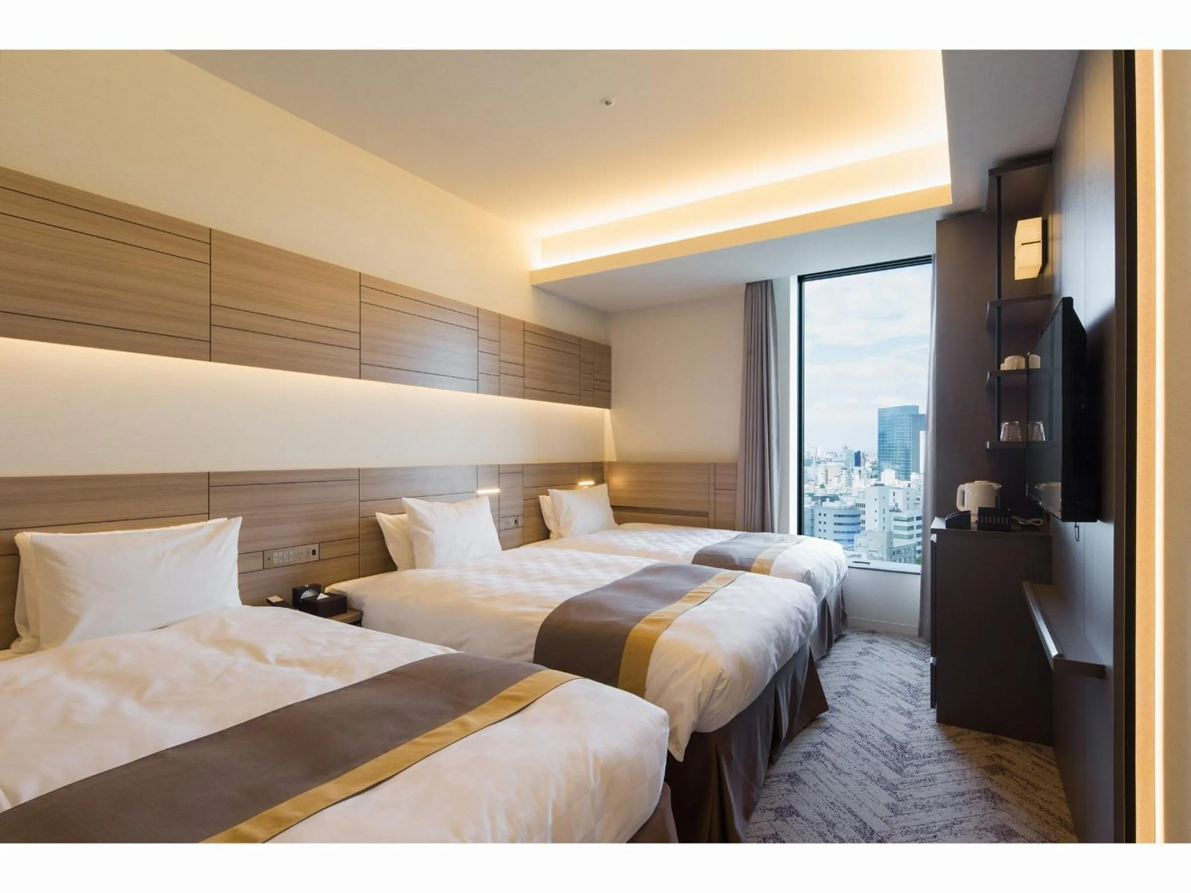 Photo of the whole room, Bed in Nihon Seinenkan Hotel