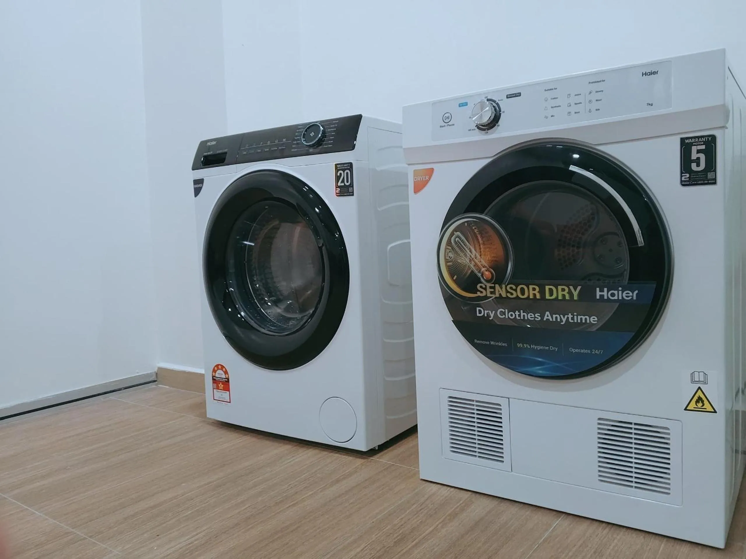 washing machine in Citrine Hotel