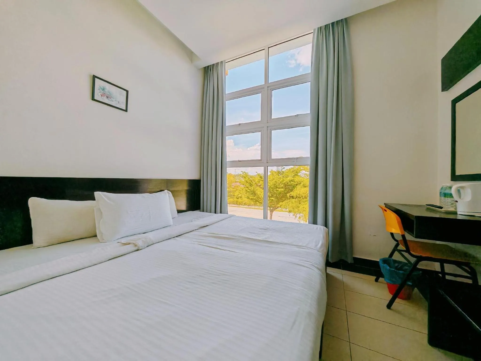 Bed in Citrine Hotel