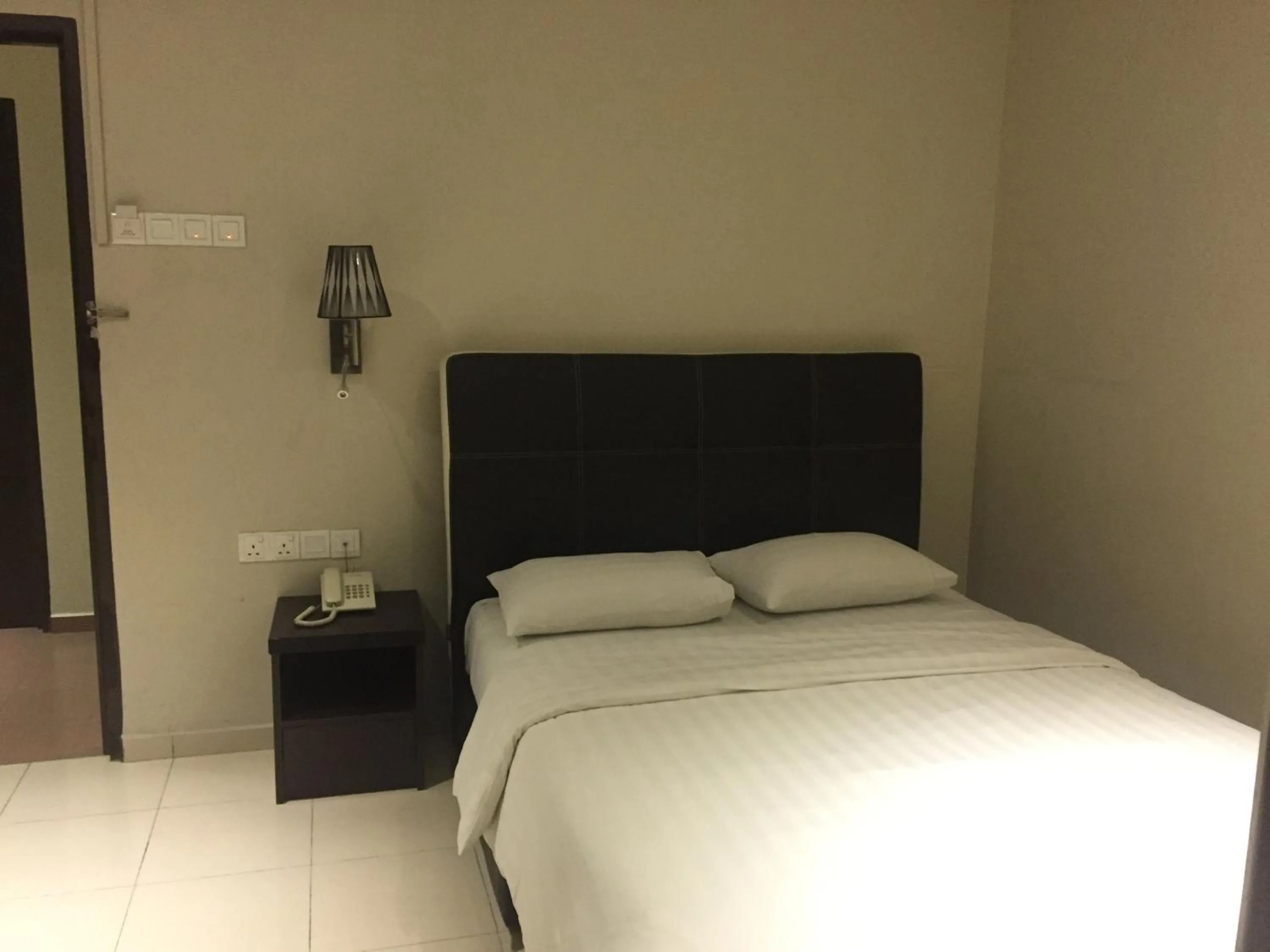 Bed in Ayer Hitam Hotel