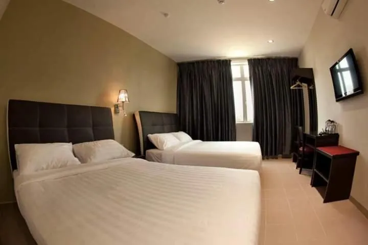 Bed in Ayer Hitam Hotel