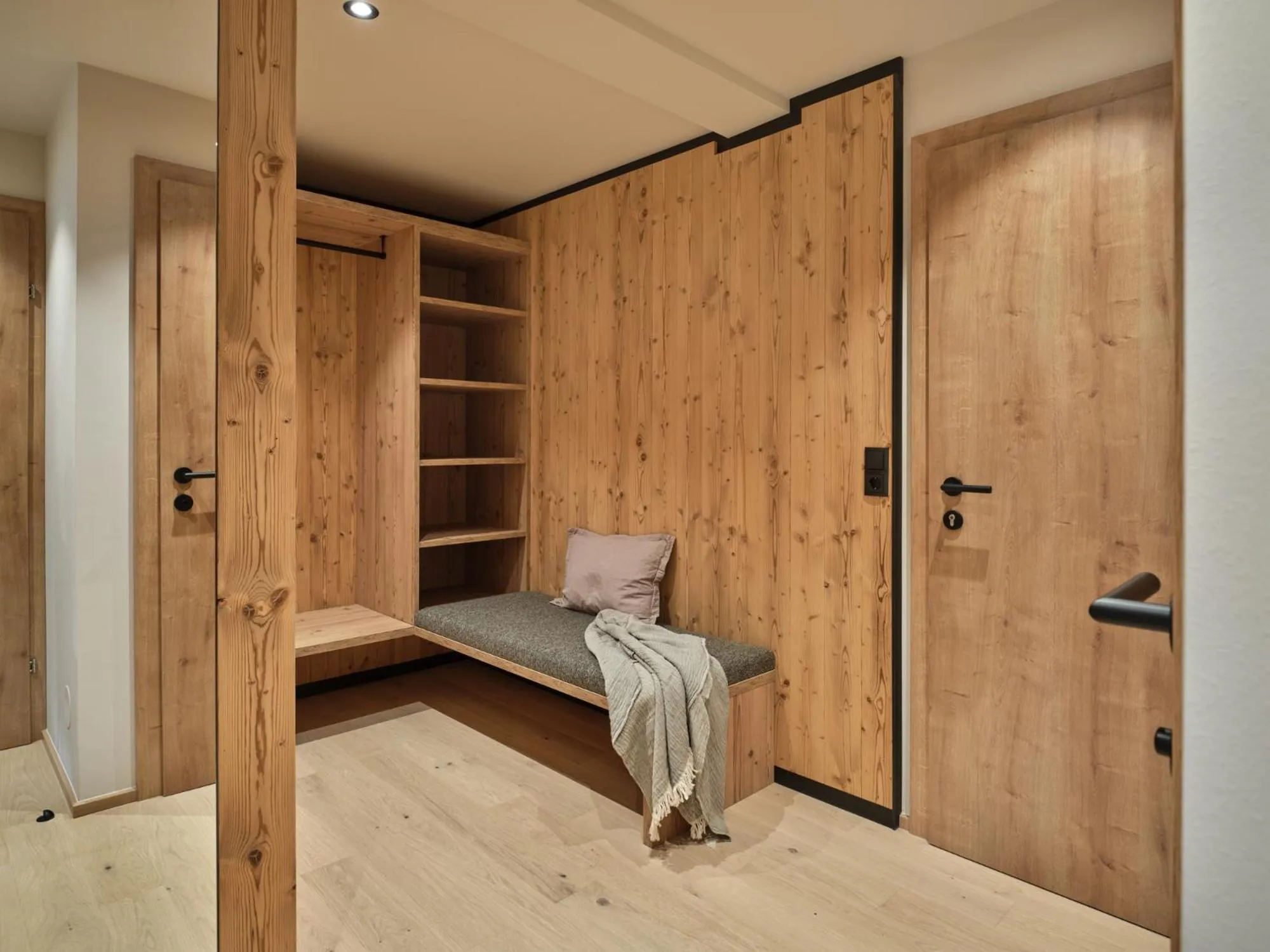 Bed in Hotel Matschner