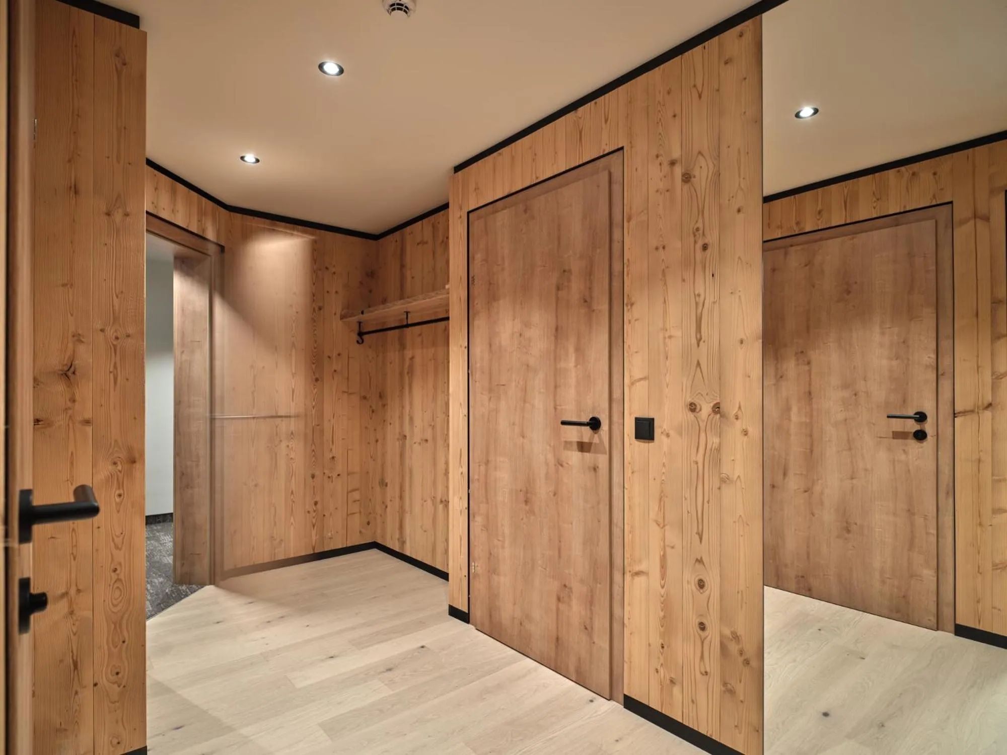 Bed in Hotel Matschner