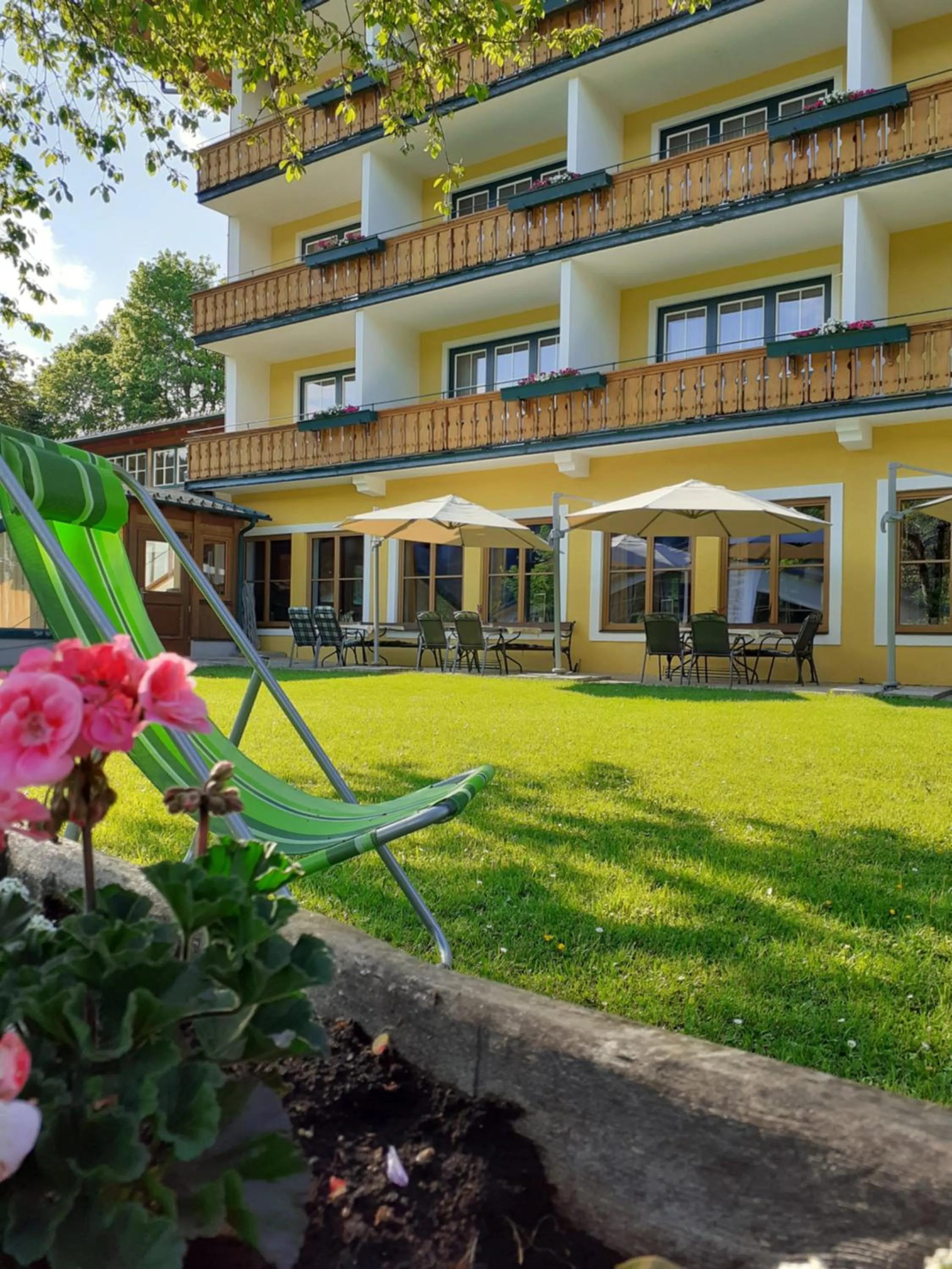 Garden in Hotel Matschner