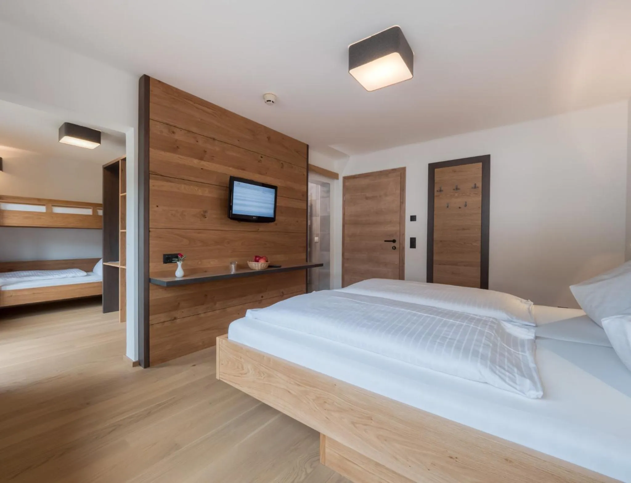 Bed in Hotel Matschner