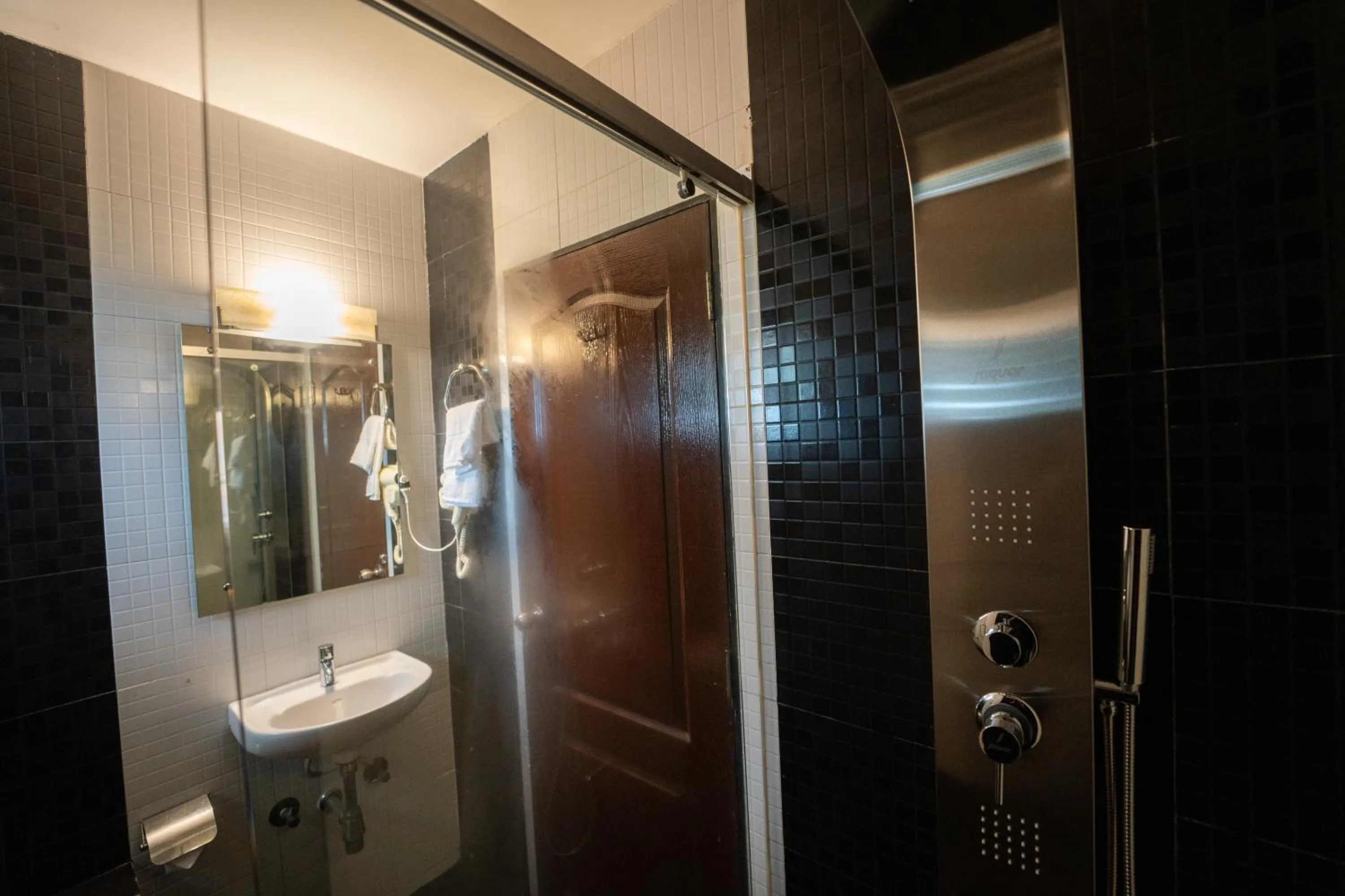 Bathroom in Casa Ahaana Resort Vagator, By Lavin Hotels