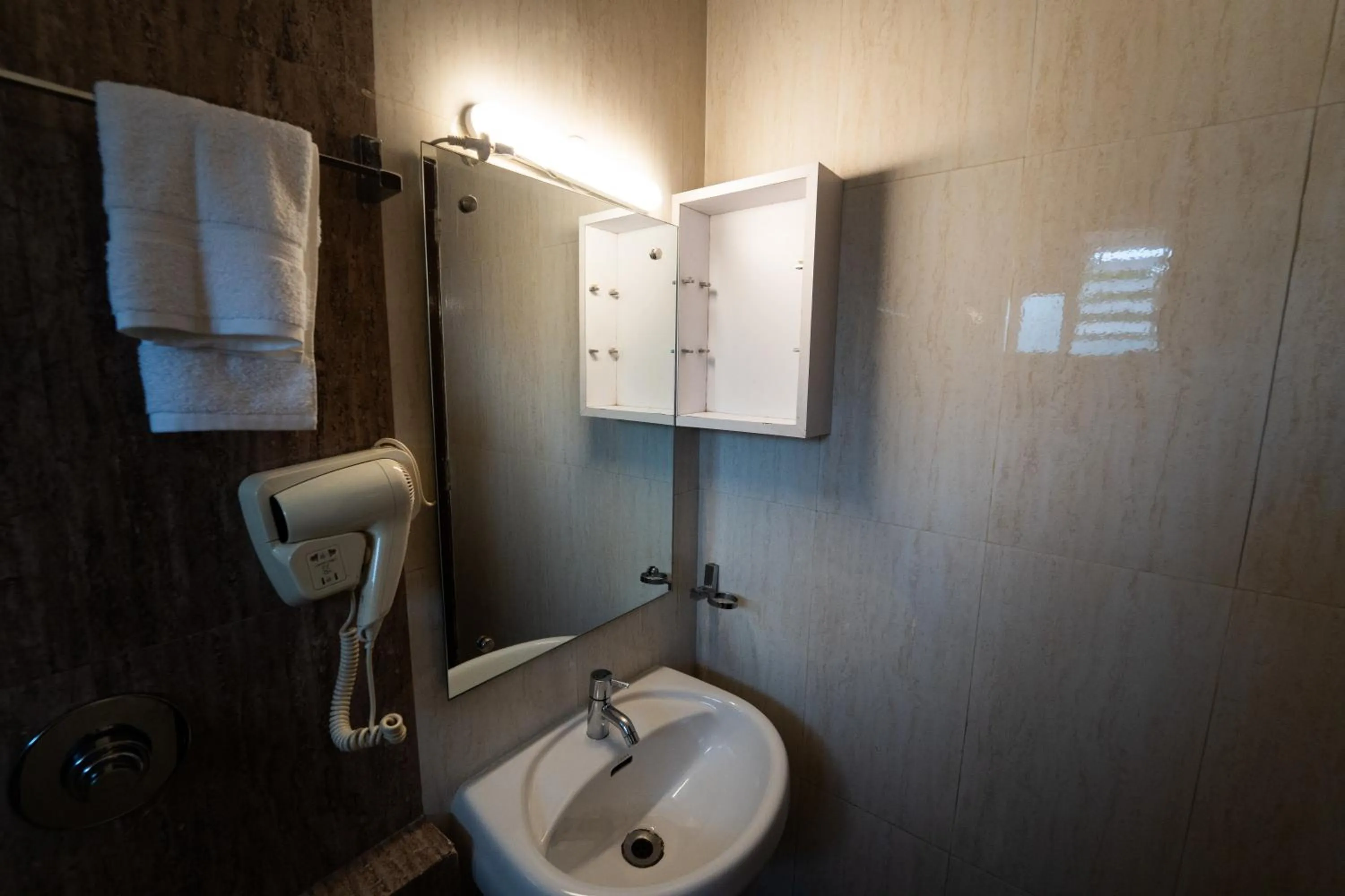 Bathroom in Casa Ahaana Resort Vagator, By Lavin Hotels