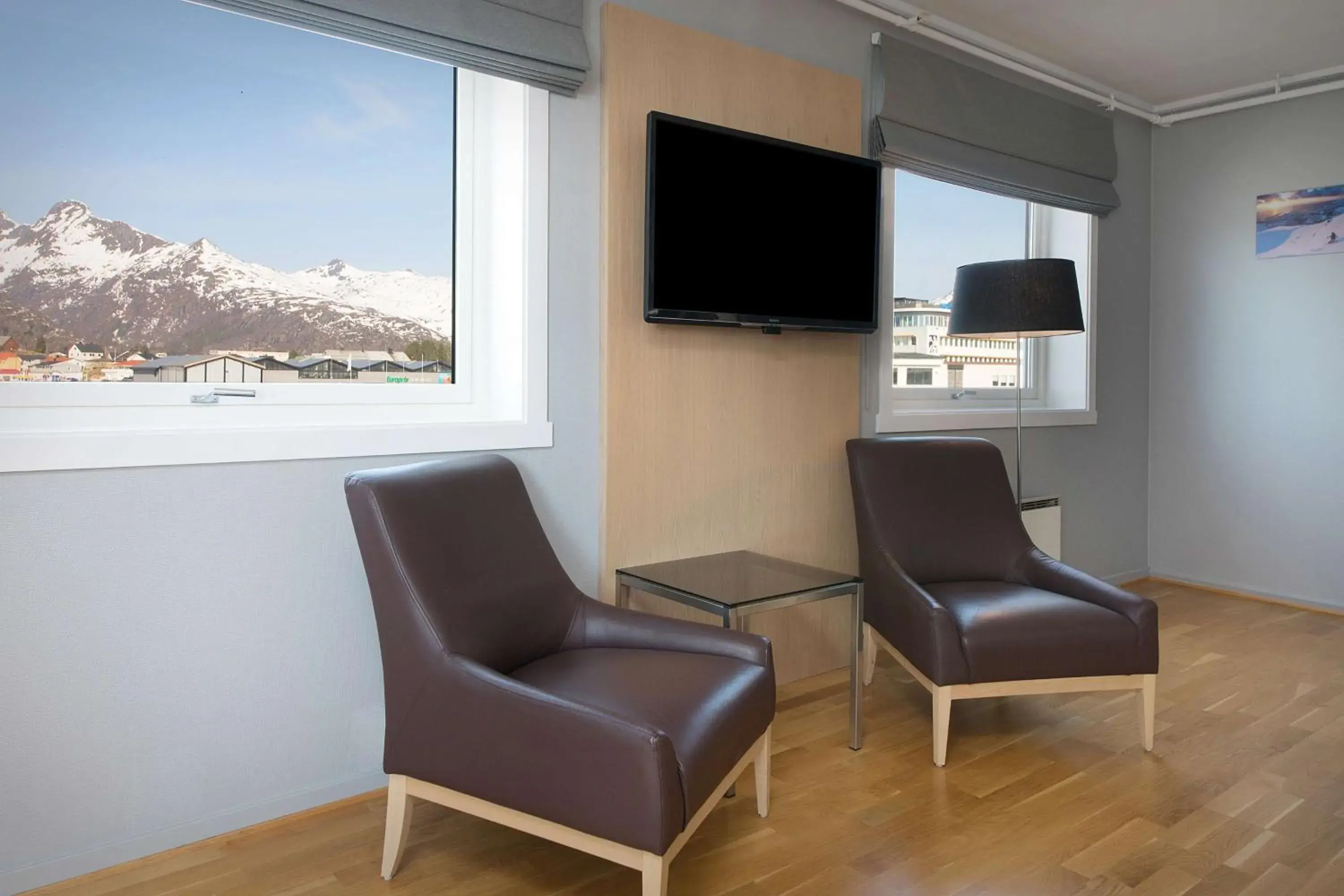 Living room in Scandic Vestfjord Lofoten Living room in Scandic Vestfjord Lofoten