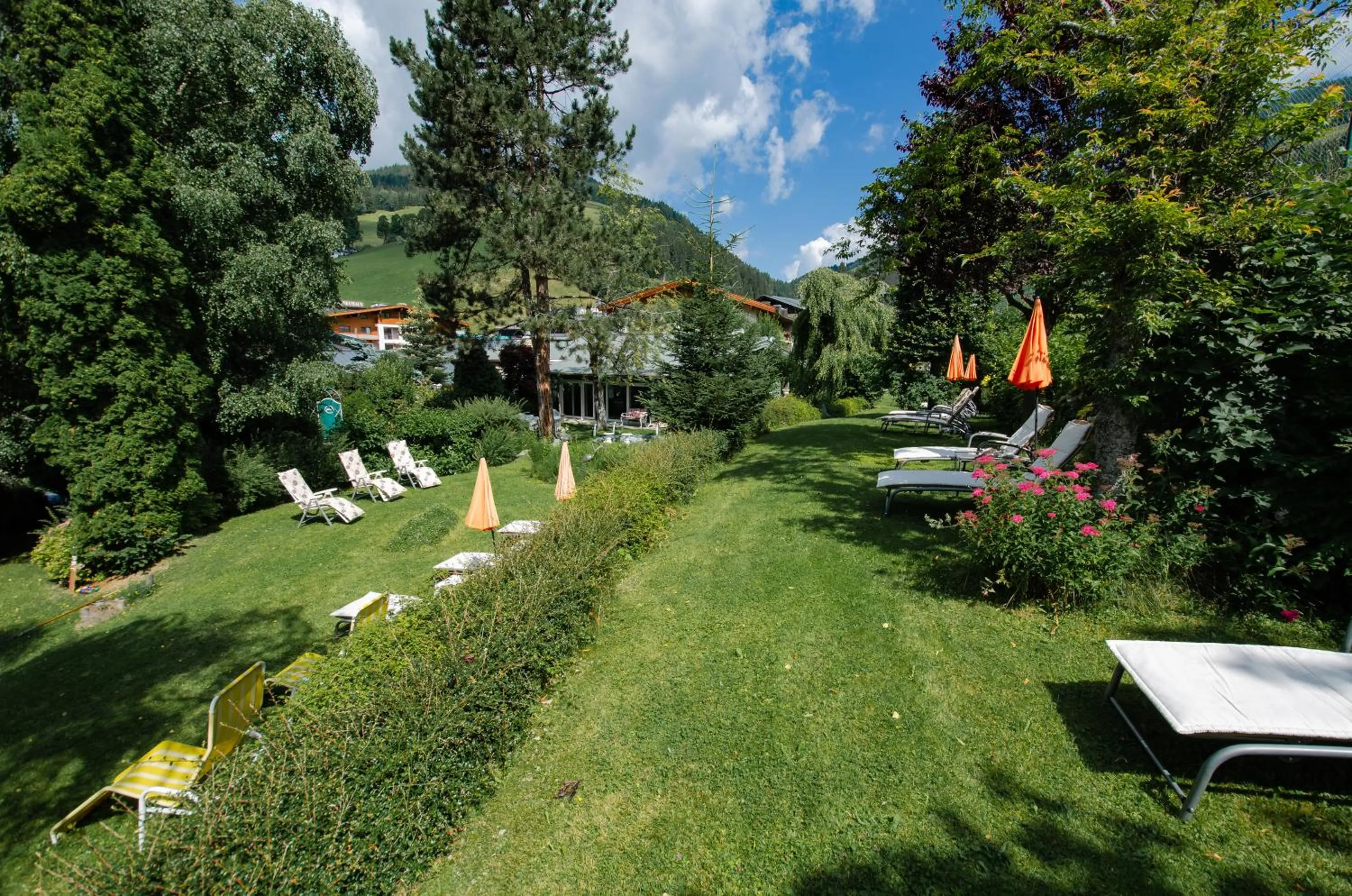Garden in Boutique-Hotel Bauer