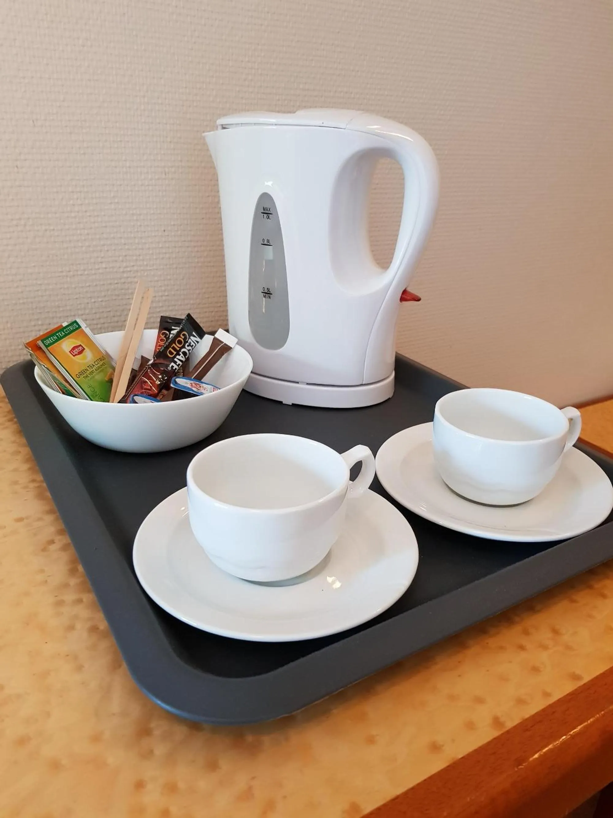 Coffee/tea facilities in Stav Hotel