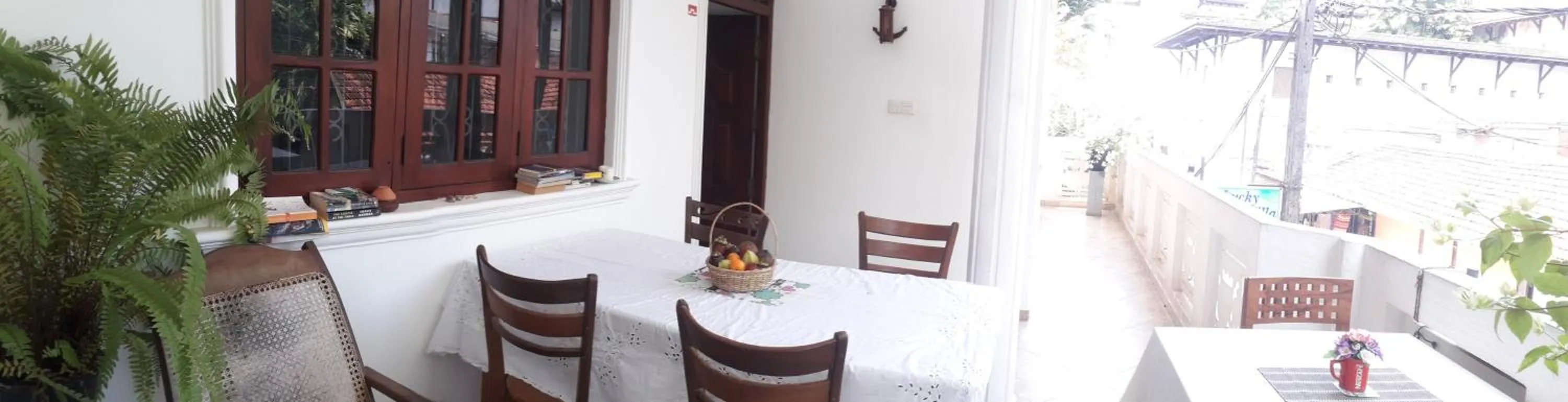 Balcony/Terrace in Lucky Prince Villa & Ayurveda Wellness