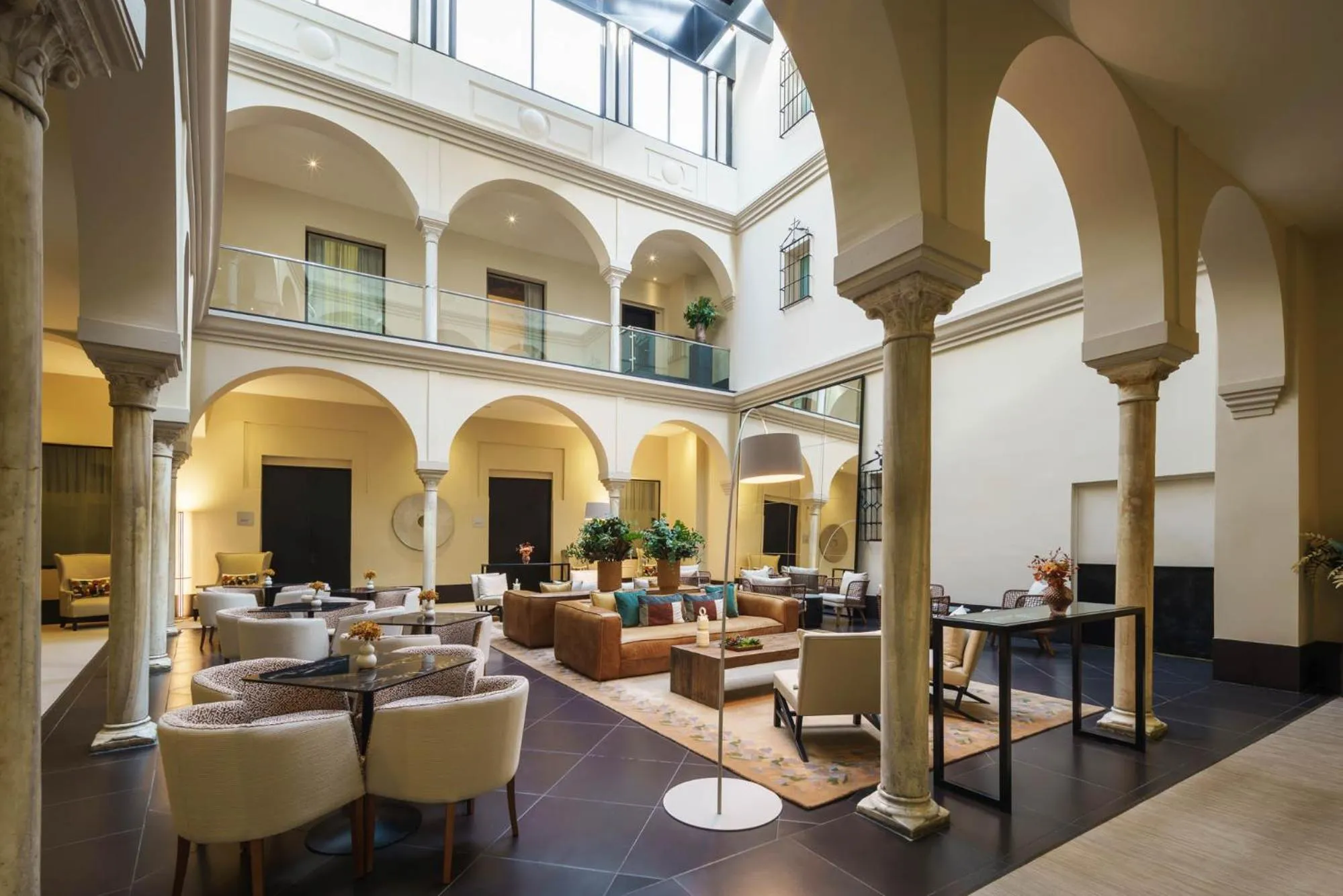 Seating area in Eurostars Sevilla Boutique