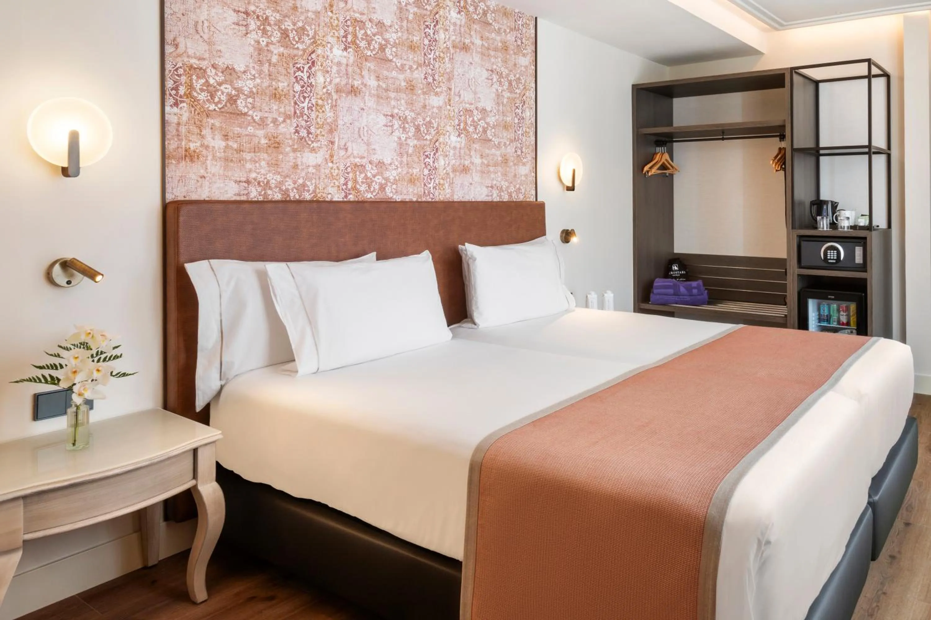 Bed in Eurostars Sevilla Boutique