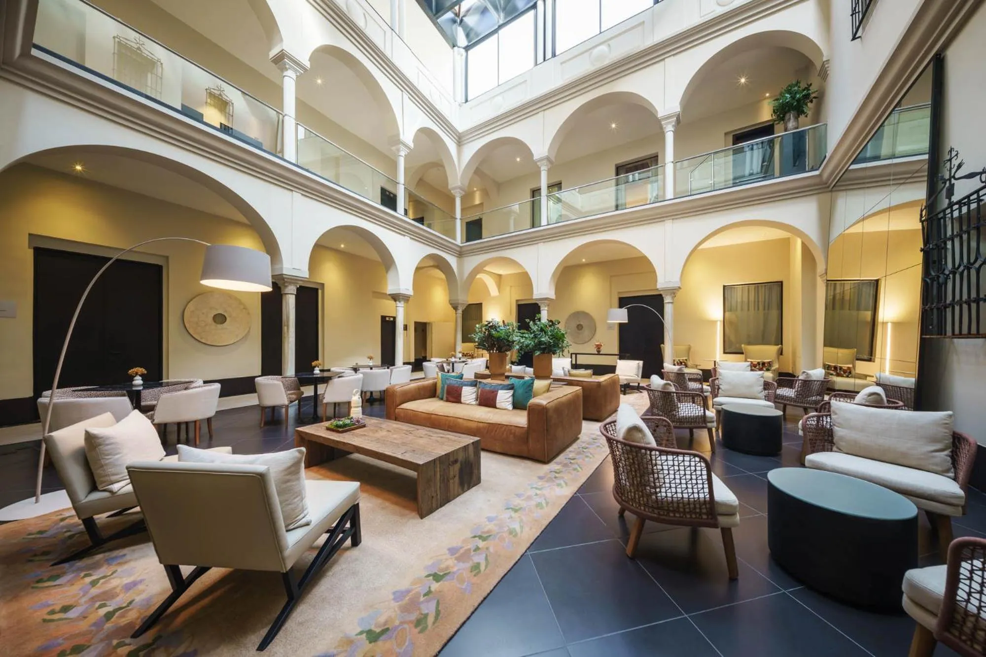 Seating area in Eurostars Sevilla Boutique