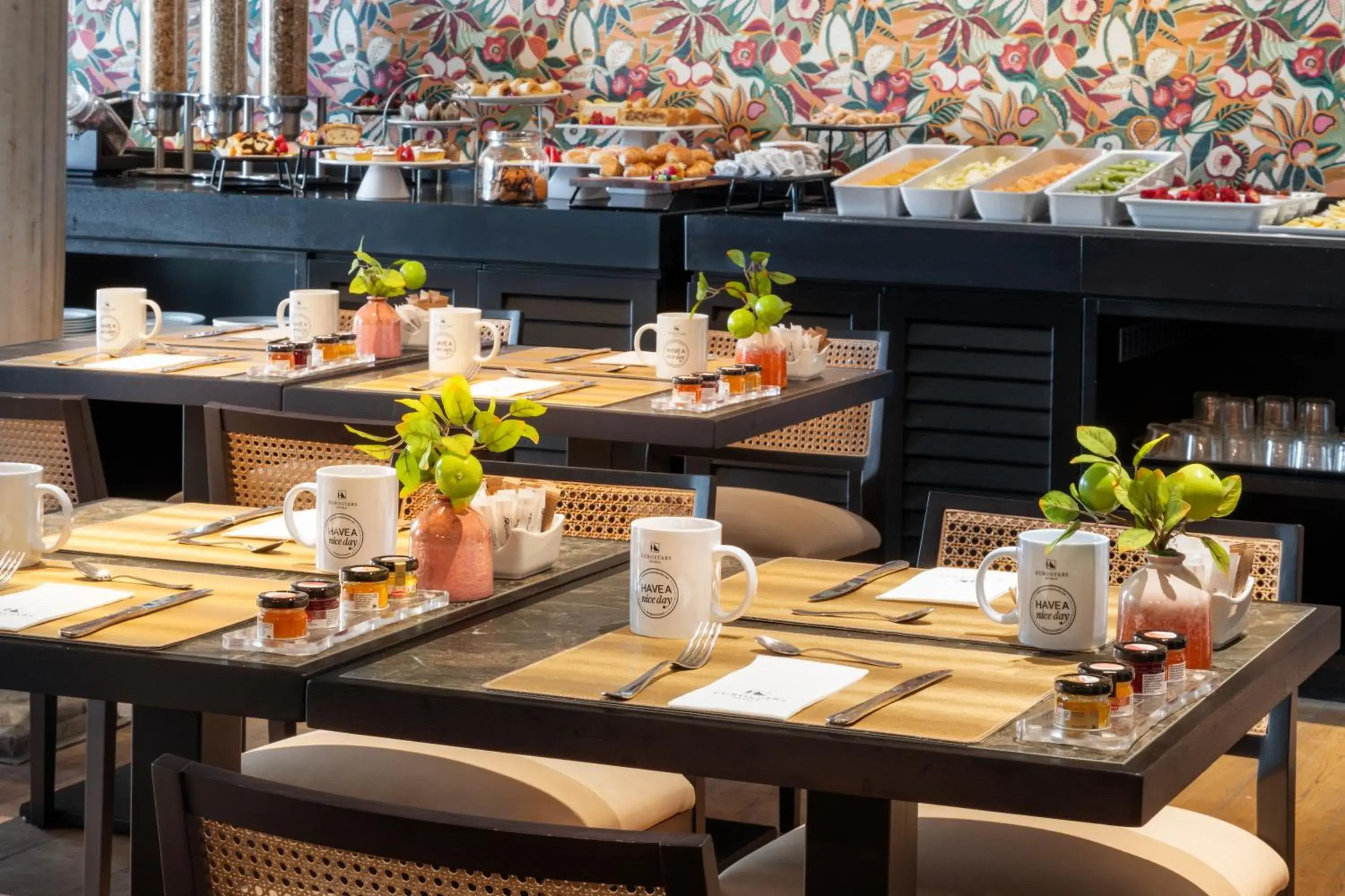 Breakfast in Eurostars Sevilla Boutique Breakfast in Eurostars Sevilla Boutique