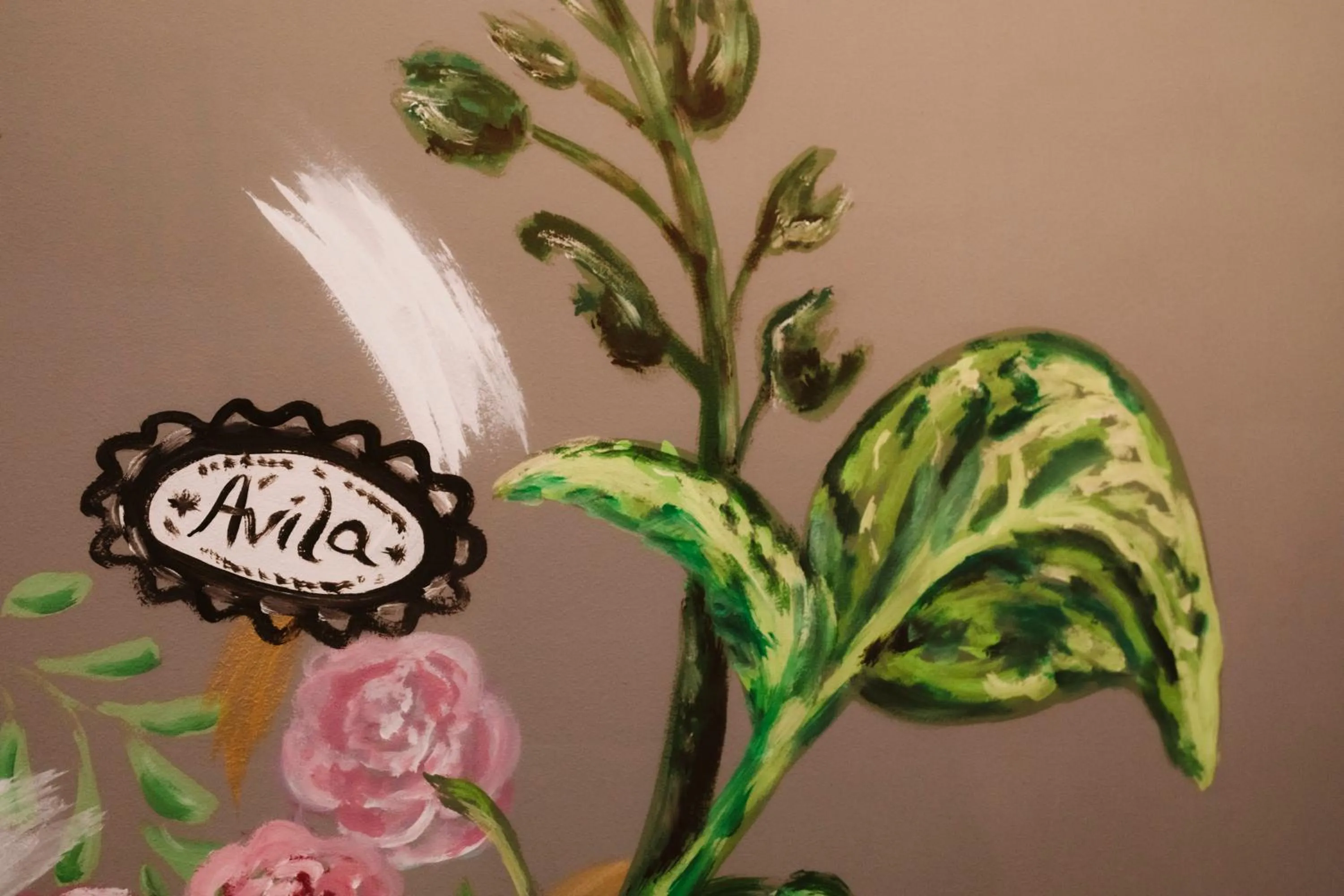 Decorative detail in Le Vintage