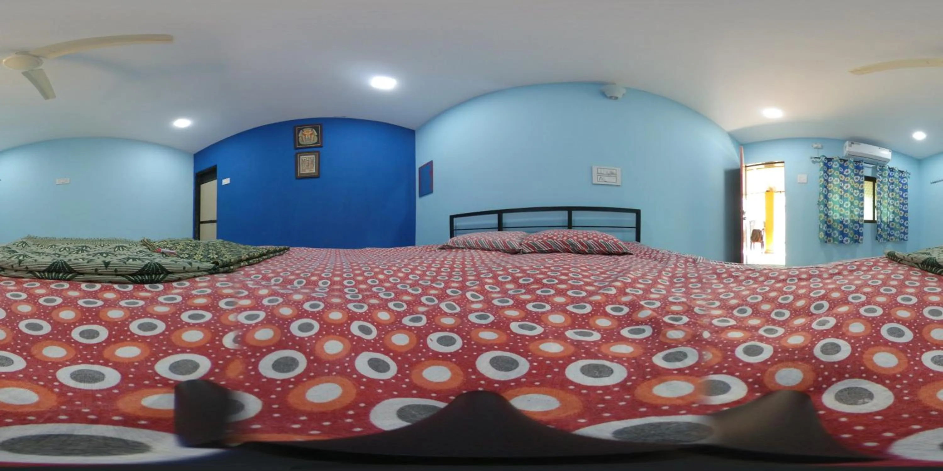 Bed in Athaang Beach Resort
