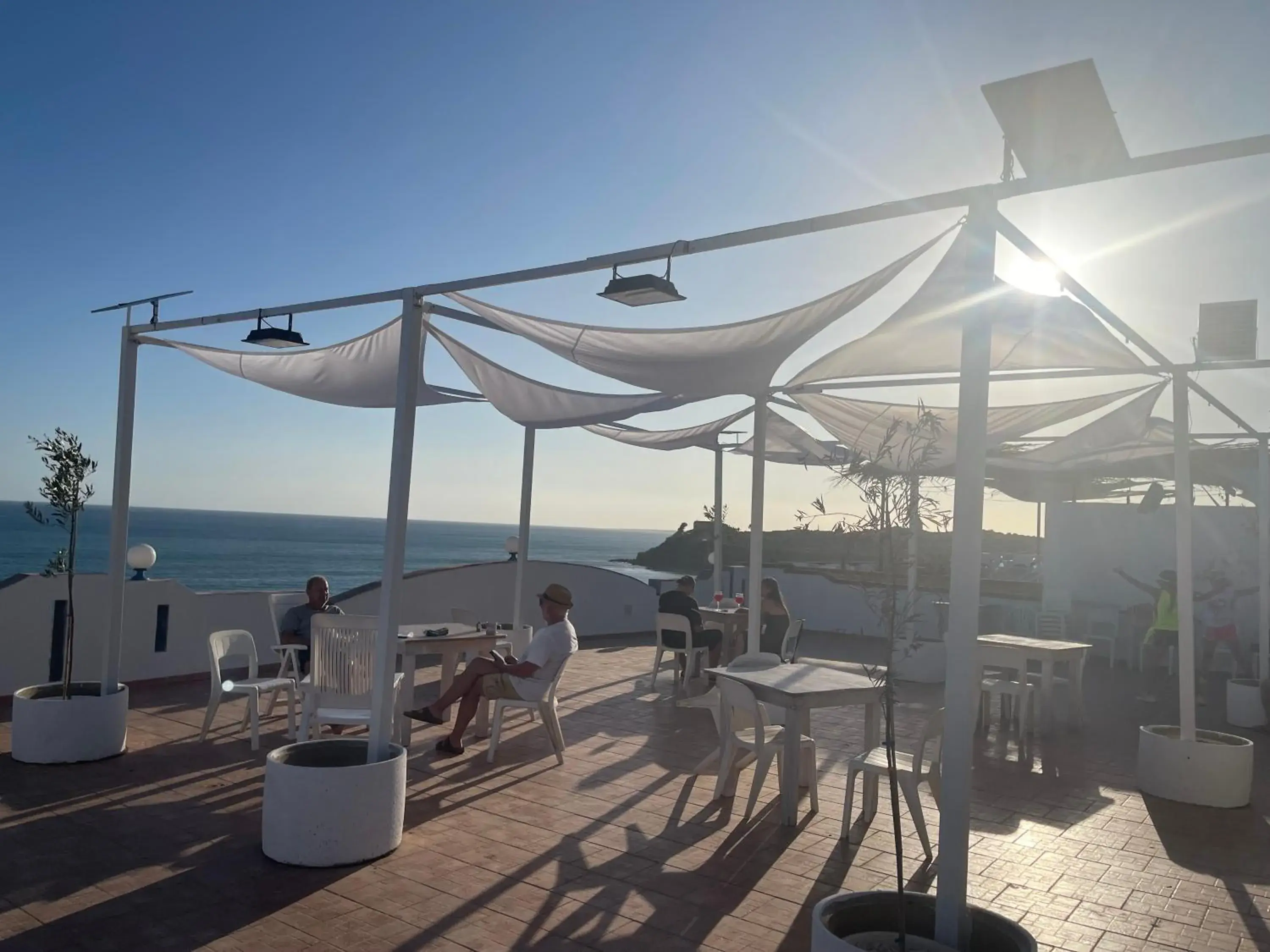 Property building in Hotel Miramare Garzia Property building in Hotel Miramare Garzia